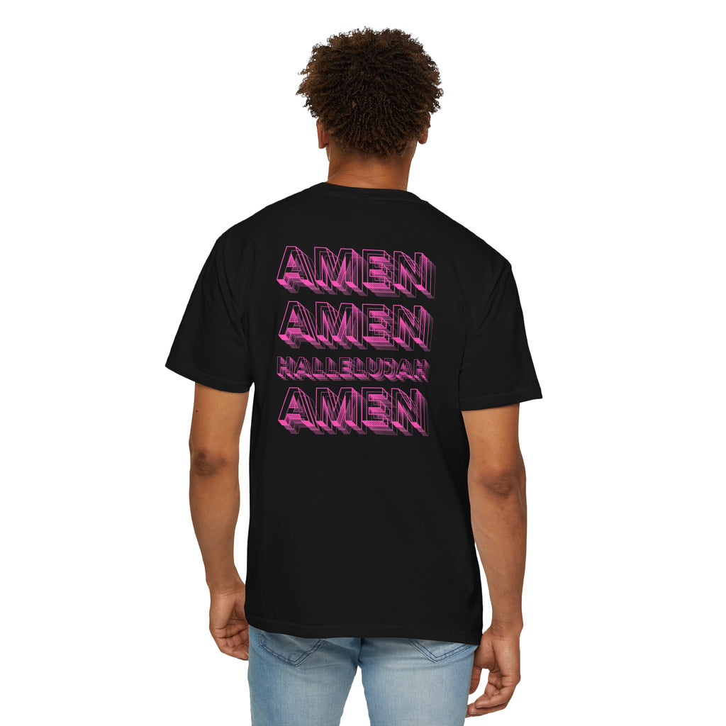 Amen Amen Hallelujah Amen Psalms 150:6 Graphic T-Shirt