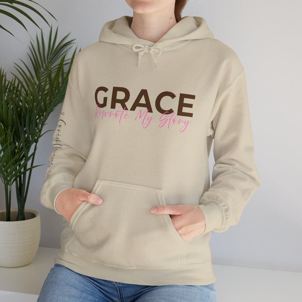 Grace Rewrote My Story Hoodie Pullover