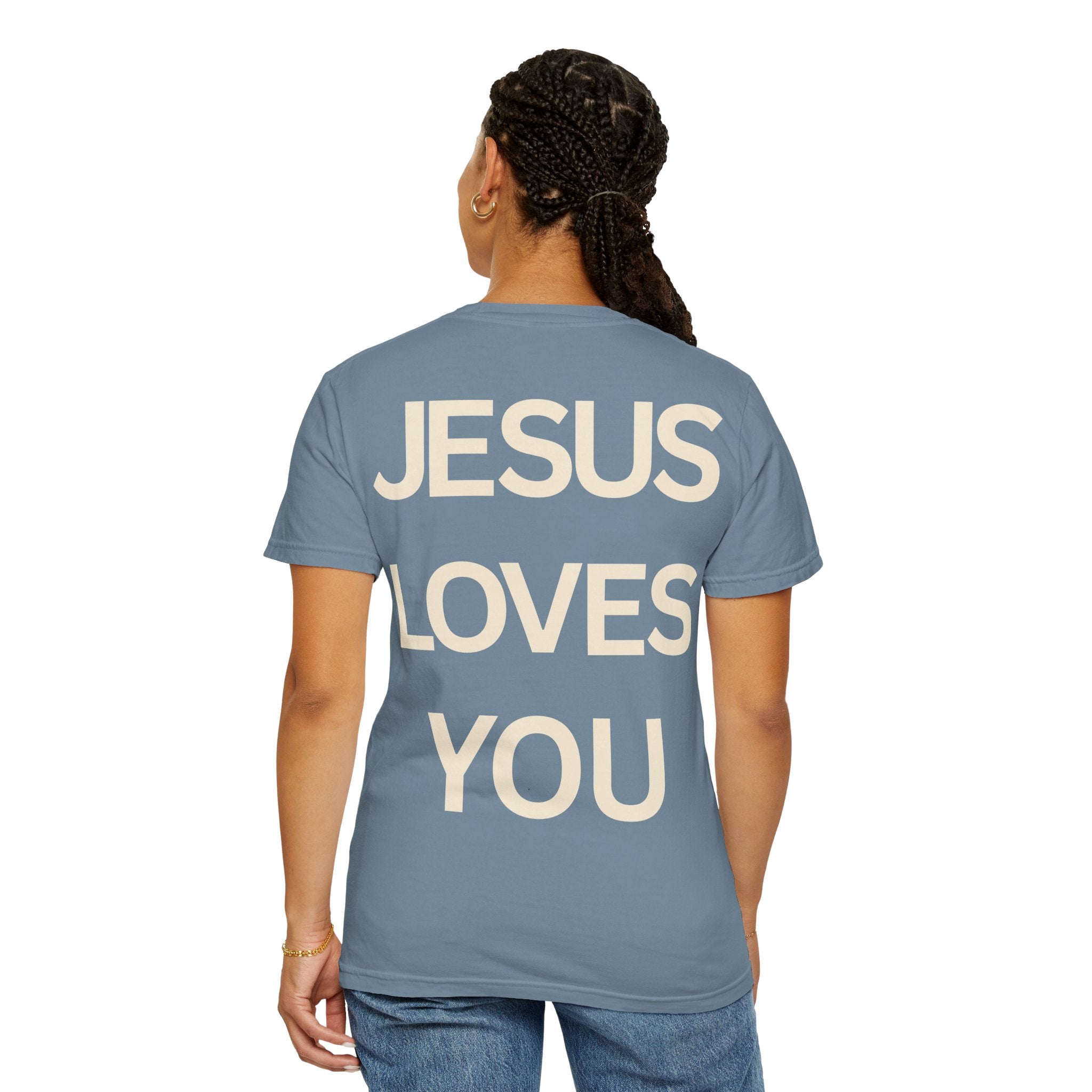 Jesus Loves You Romans 5:8 T-Shirt