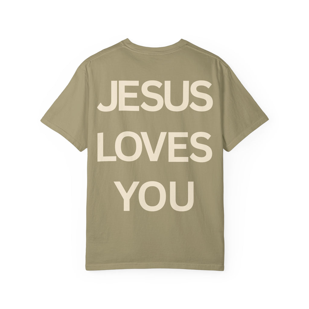 Jesus Loves You Romans 5:8 T-Shirt
