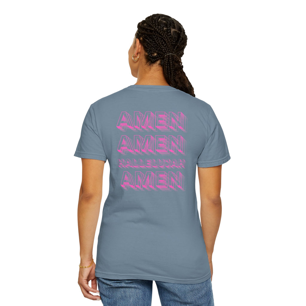 Amen Amen Hallelujah Amen Psalms 150:6 Graphic T-Shirt
