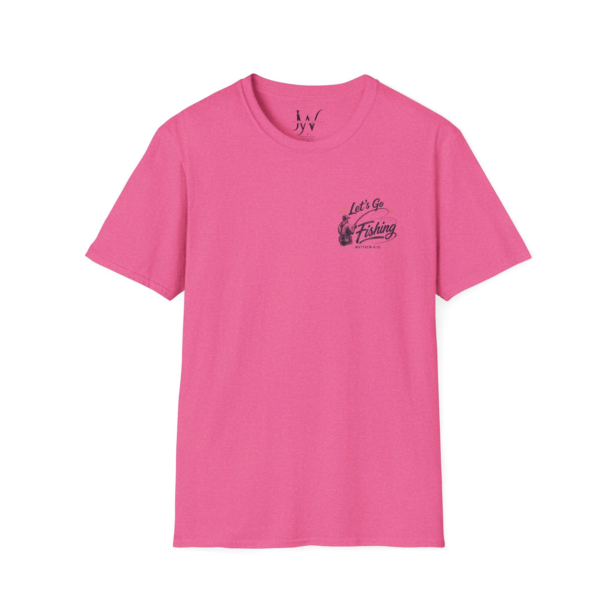 Fishing T-Shirt — "I Will Make You Fishers of Men" Fishing Tee