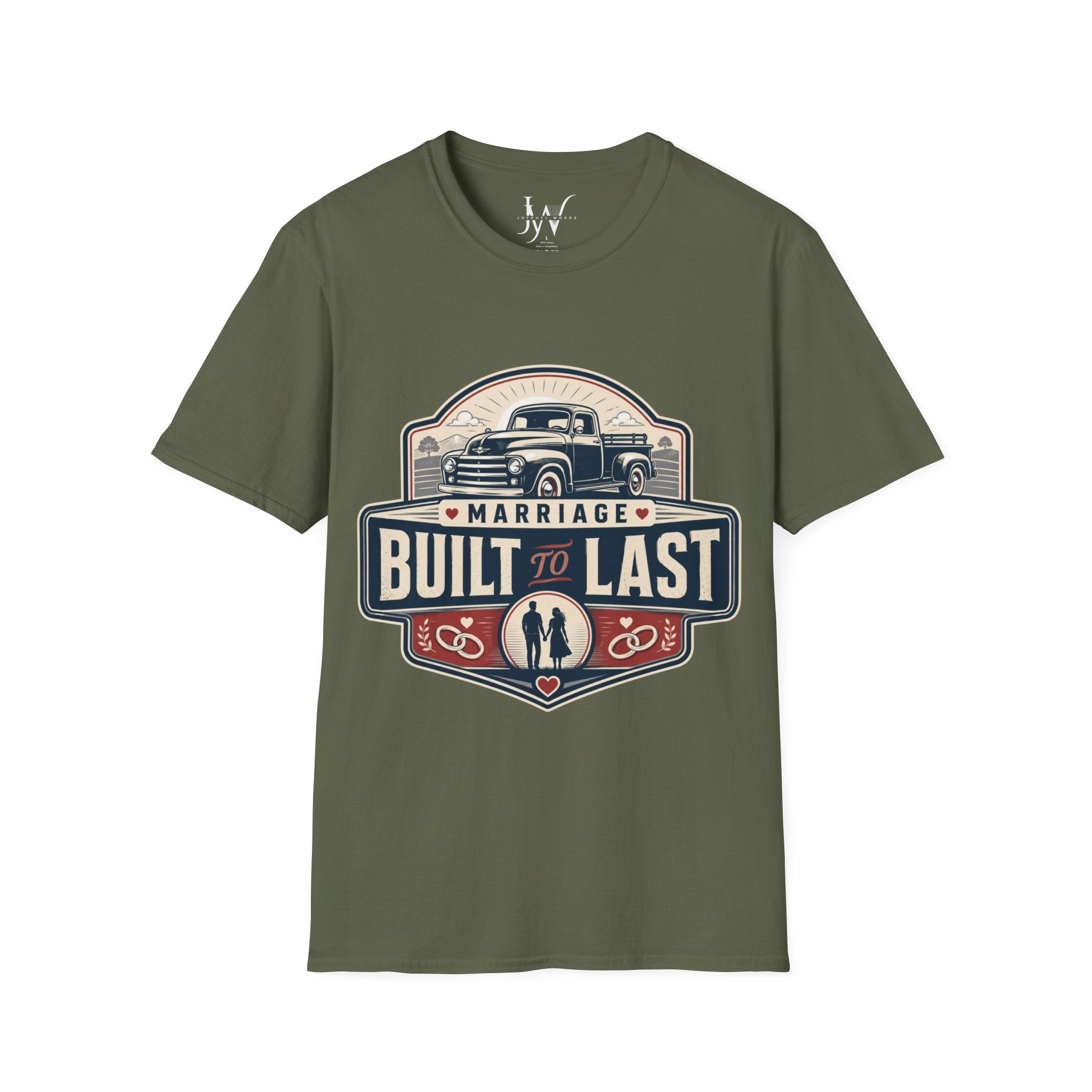 Strong Marriage Built to Last  T-Shirt — Vintage Tee