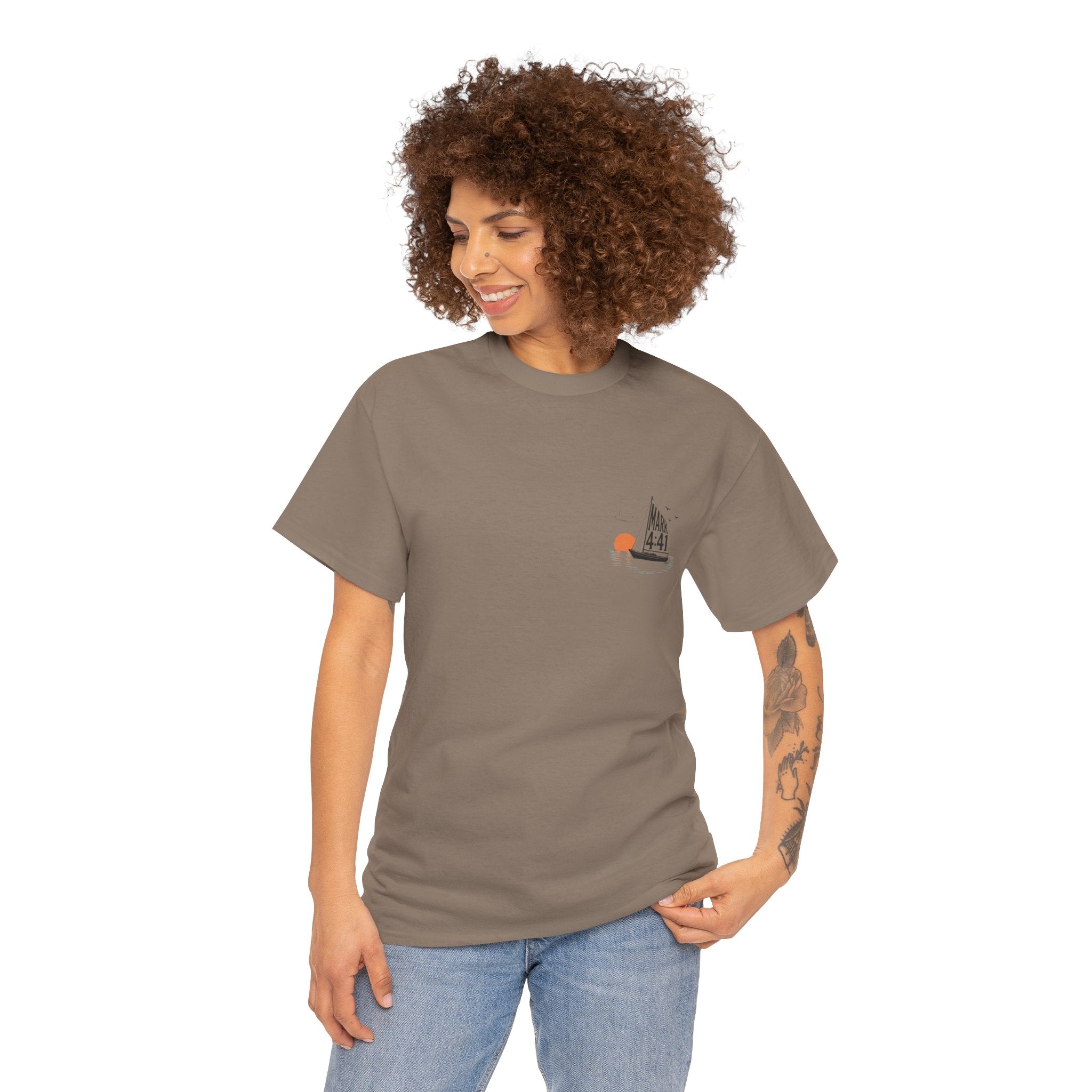 Who Is This That Even the Wind and the Waves Obey Him? - Mark 4:41 Scripture Tee
