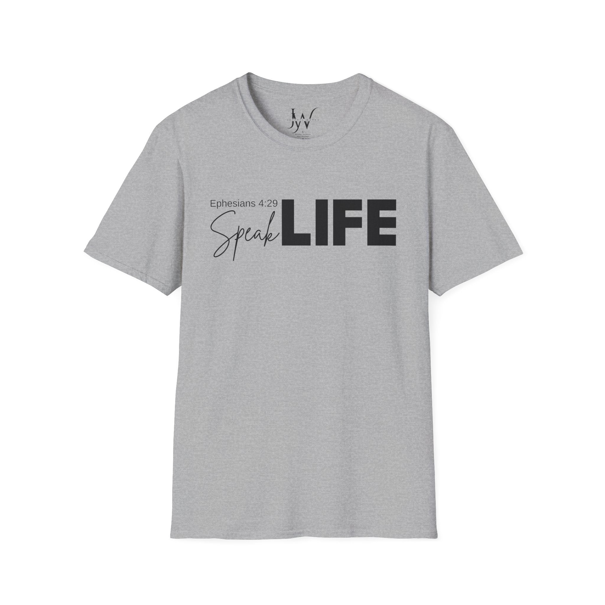 Speak Life Ephesians 4:29 Scripture T-Shirt