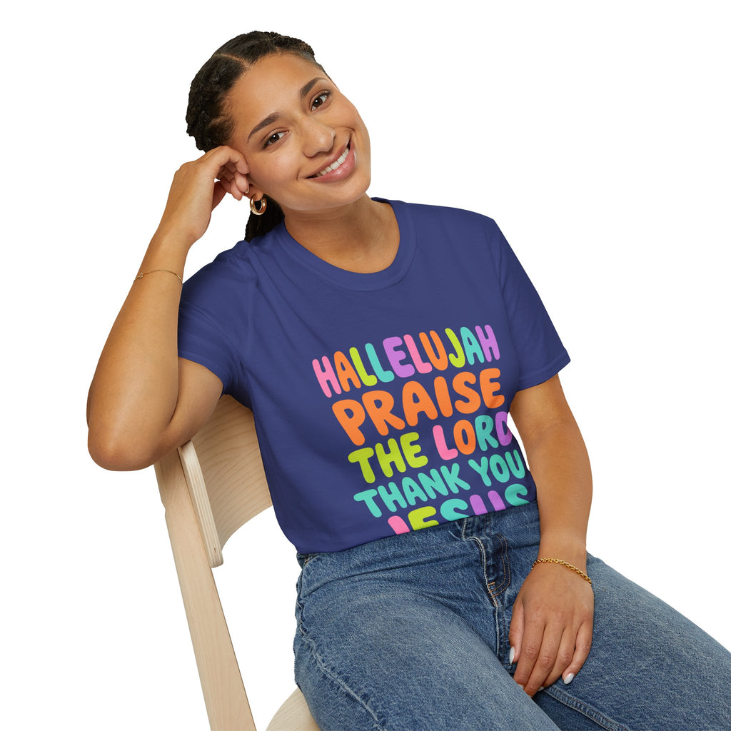 Hallelujah Praise The Lord Thank You Jesus T-Shirt
