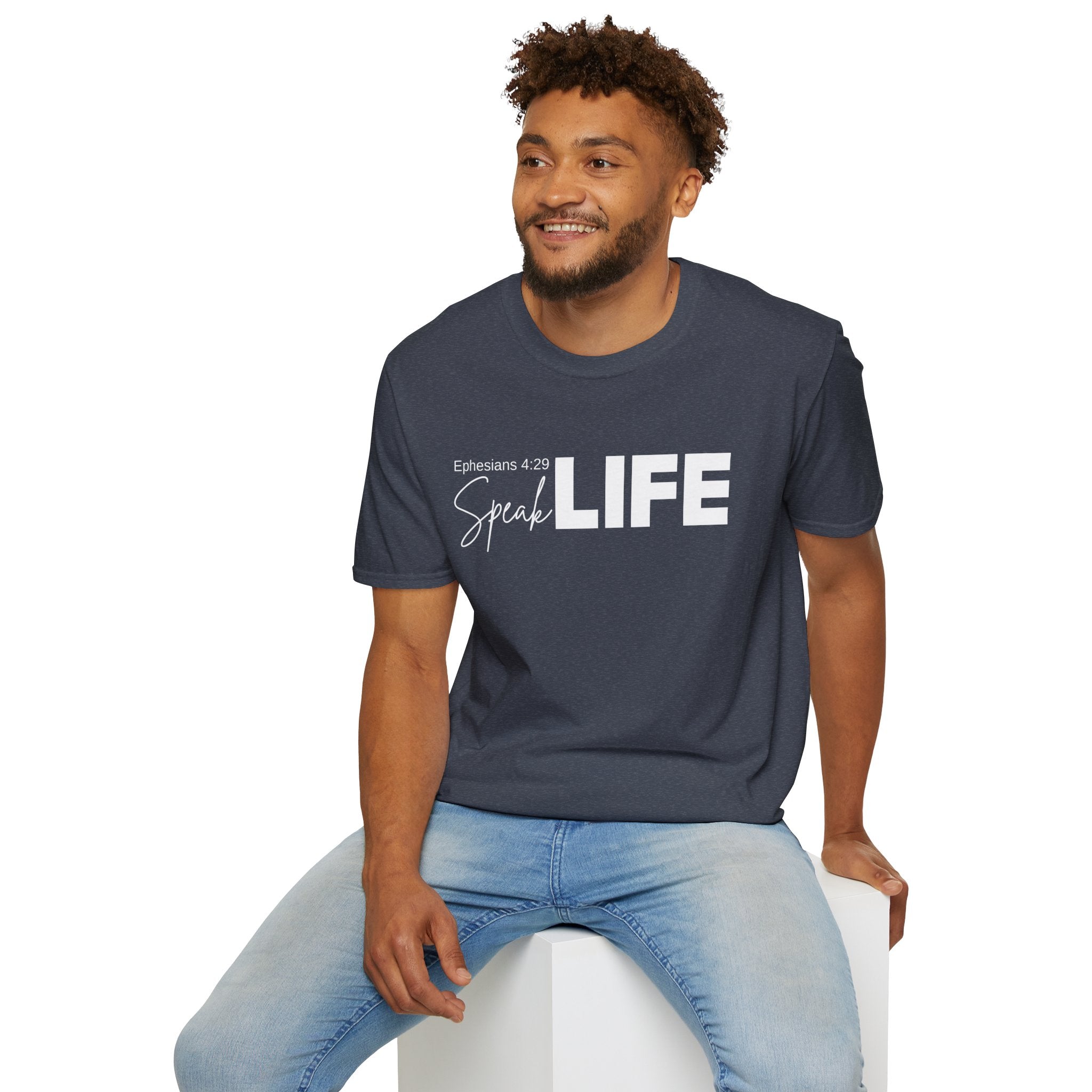 Speak Life Ephesians 4:29 Scripture T-Shirt