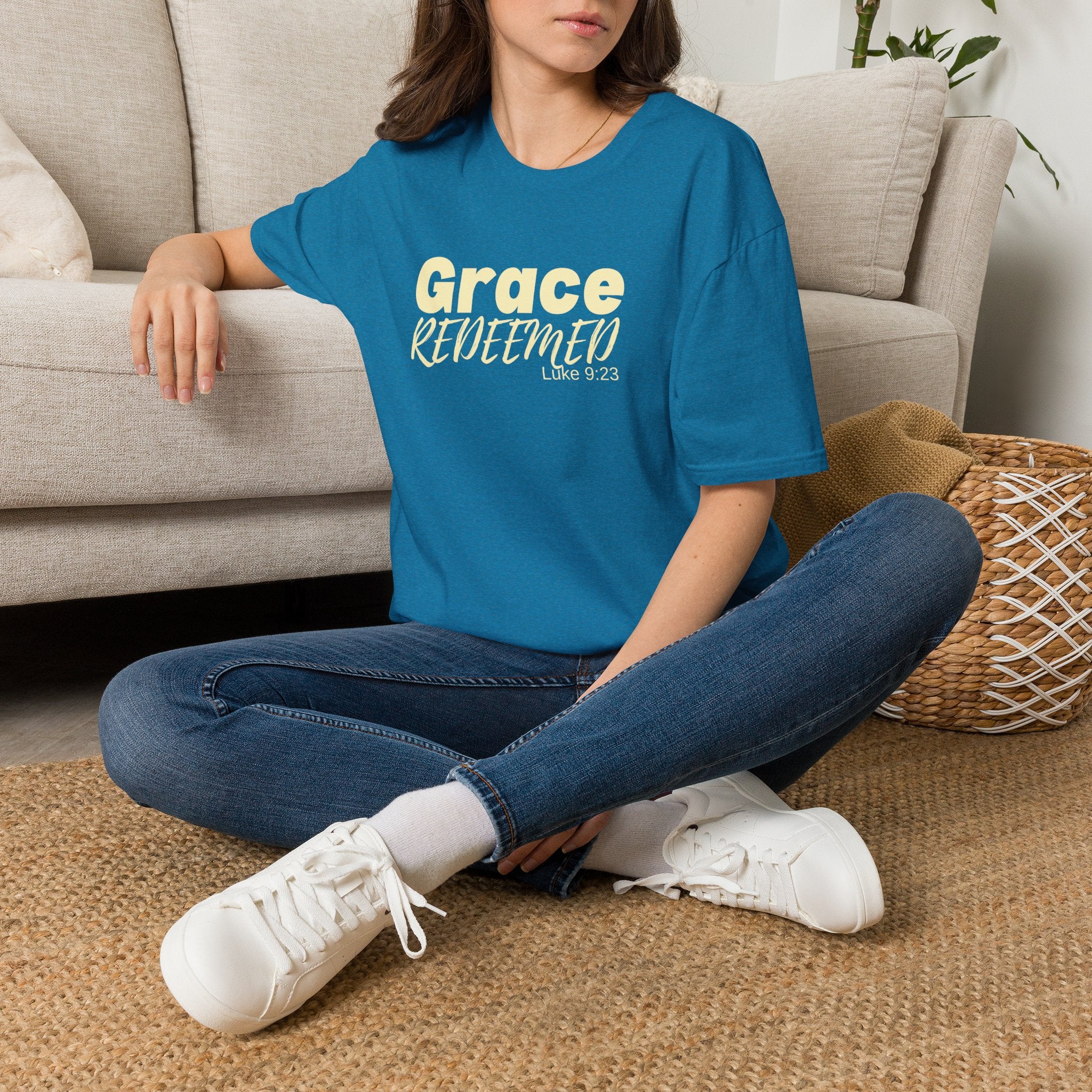 Grace Redeemed Luke 9:23 T-Shirt