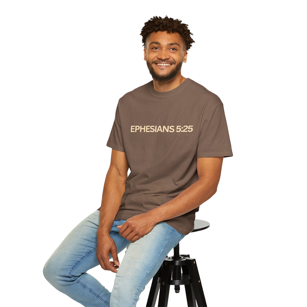 Ephesians 5:25 Scripture T-Shirt — Husbands, Love Your Wives