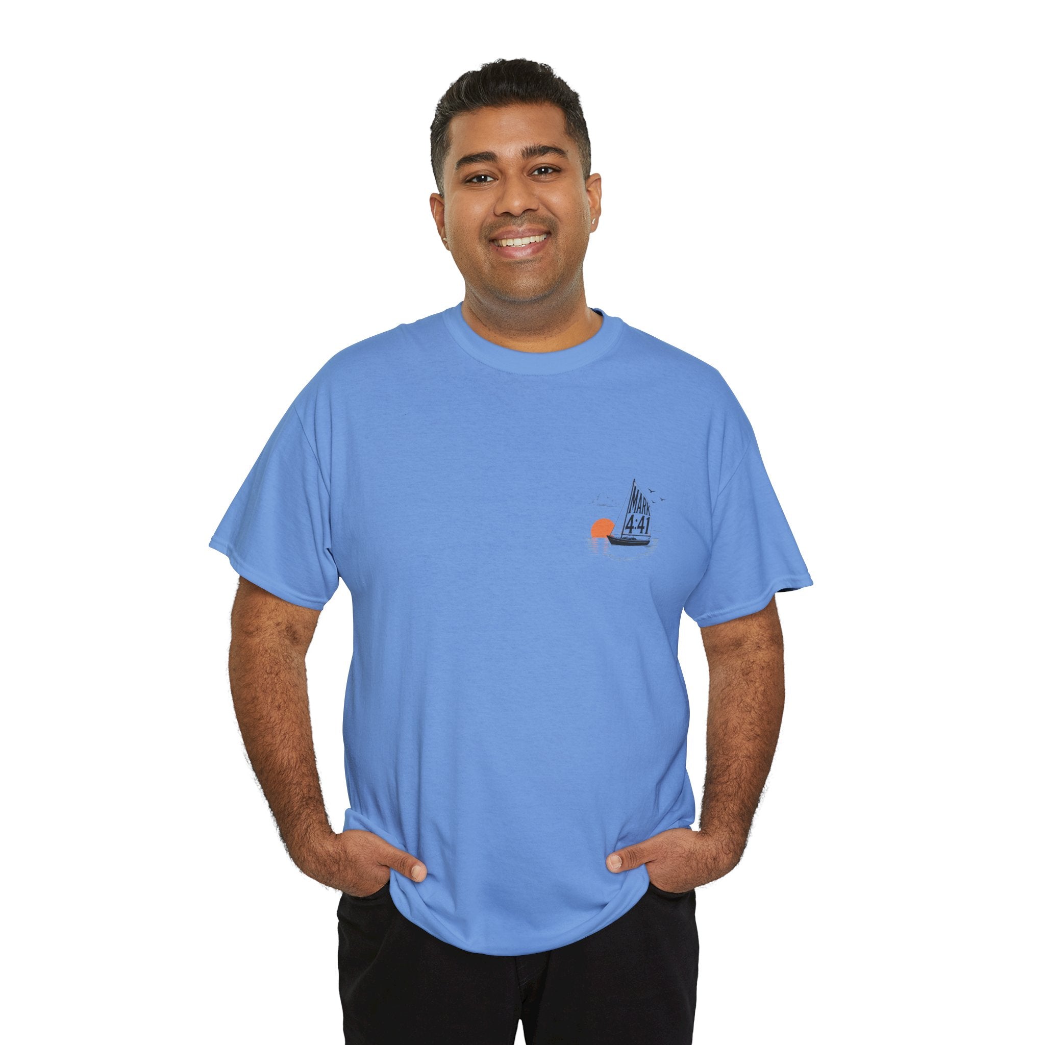 Who Is This That Even the Wind and the Waves Obey Him? - Mark 4:41 Scripture Tee
