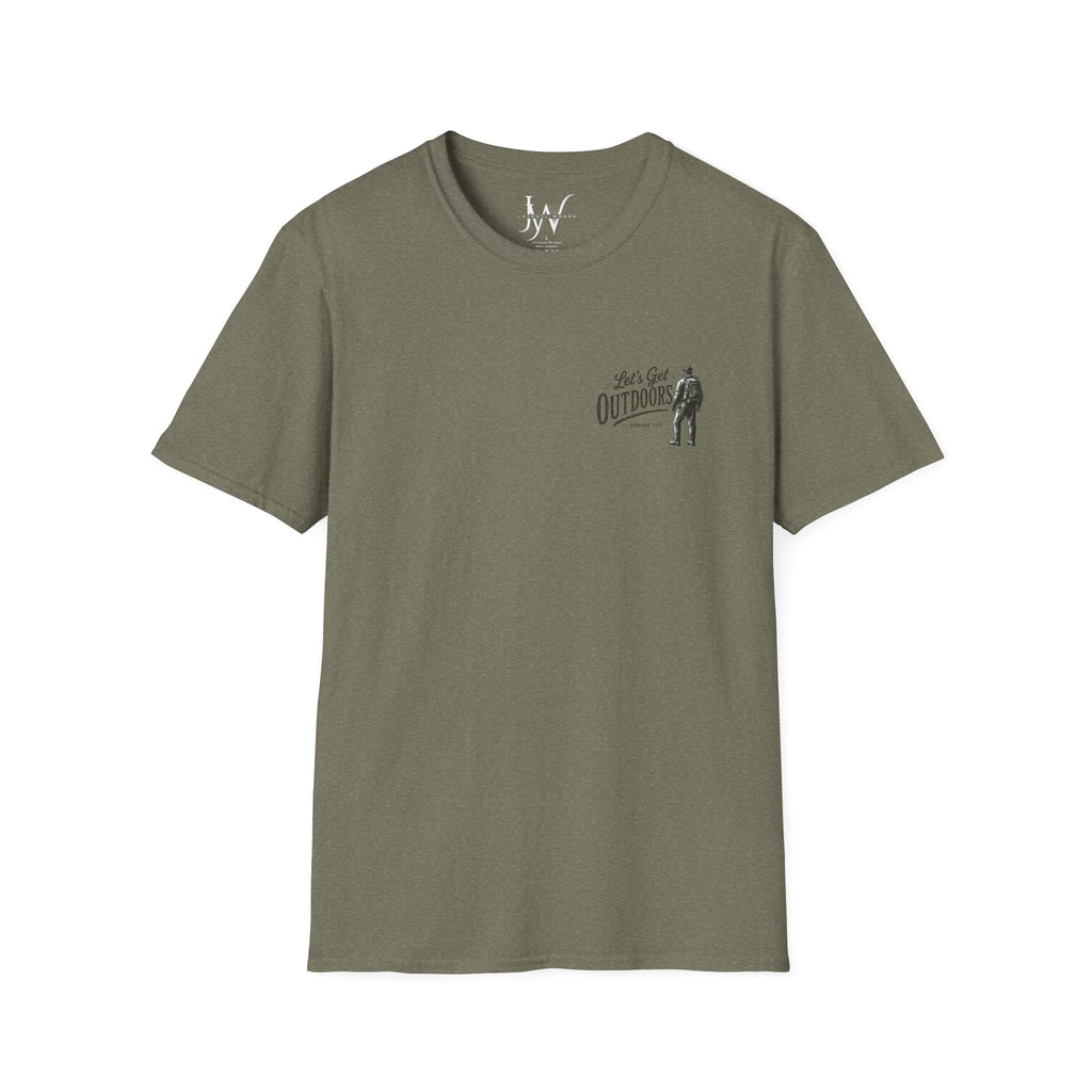 Hike Mountains Graphic — Romans 1:20 Tee
