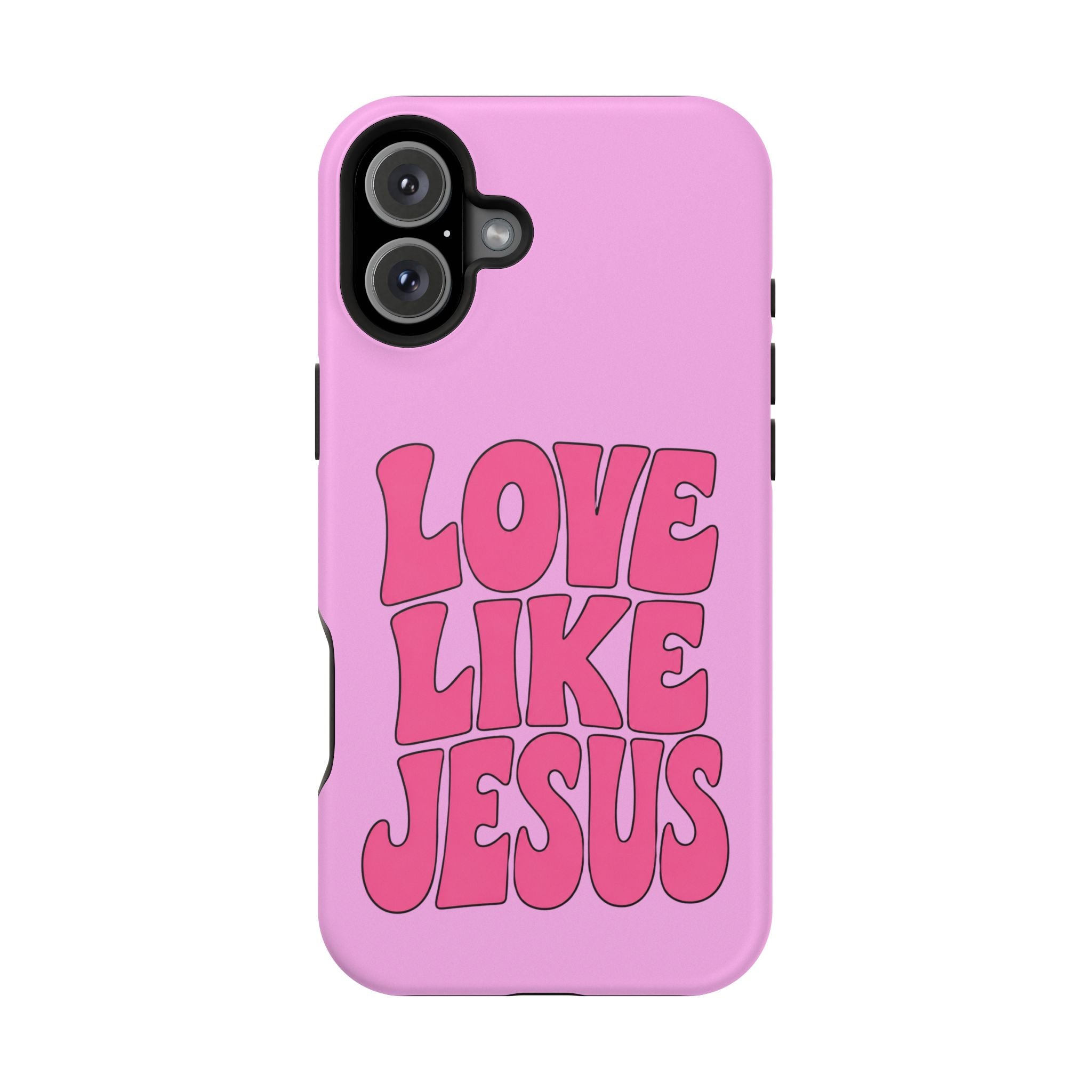 Love Like Jesus Magnetic Phone Case — Impact-Resistant