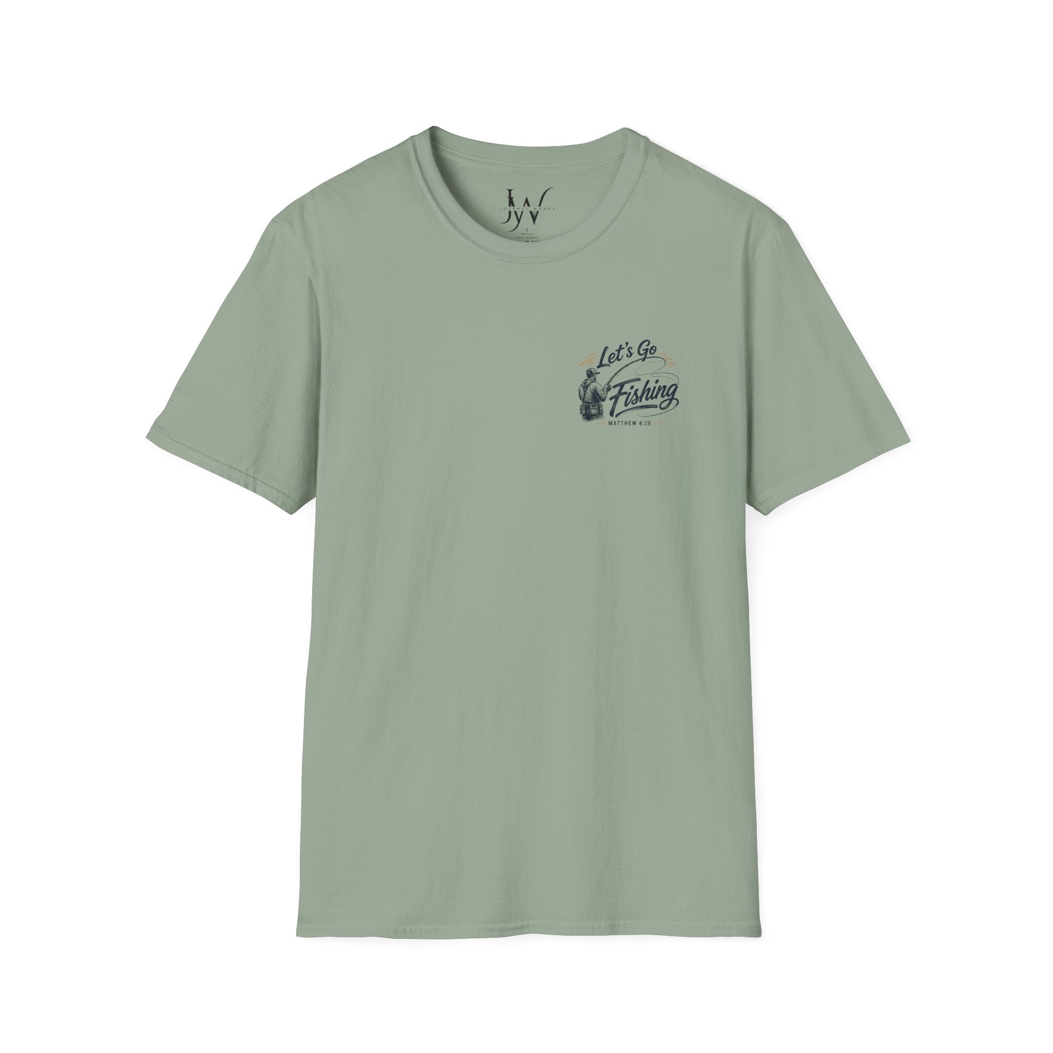 Fishing T-Shirt — "I Will Make You Fishers of Men" Fishing Tee