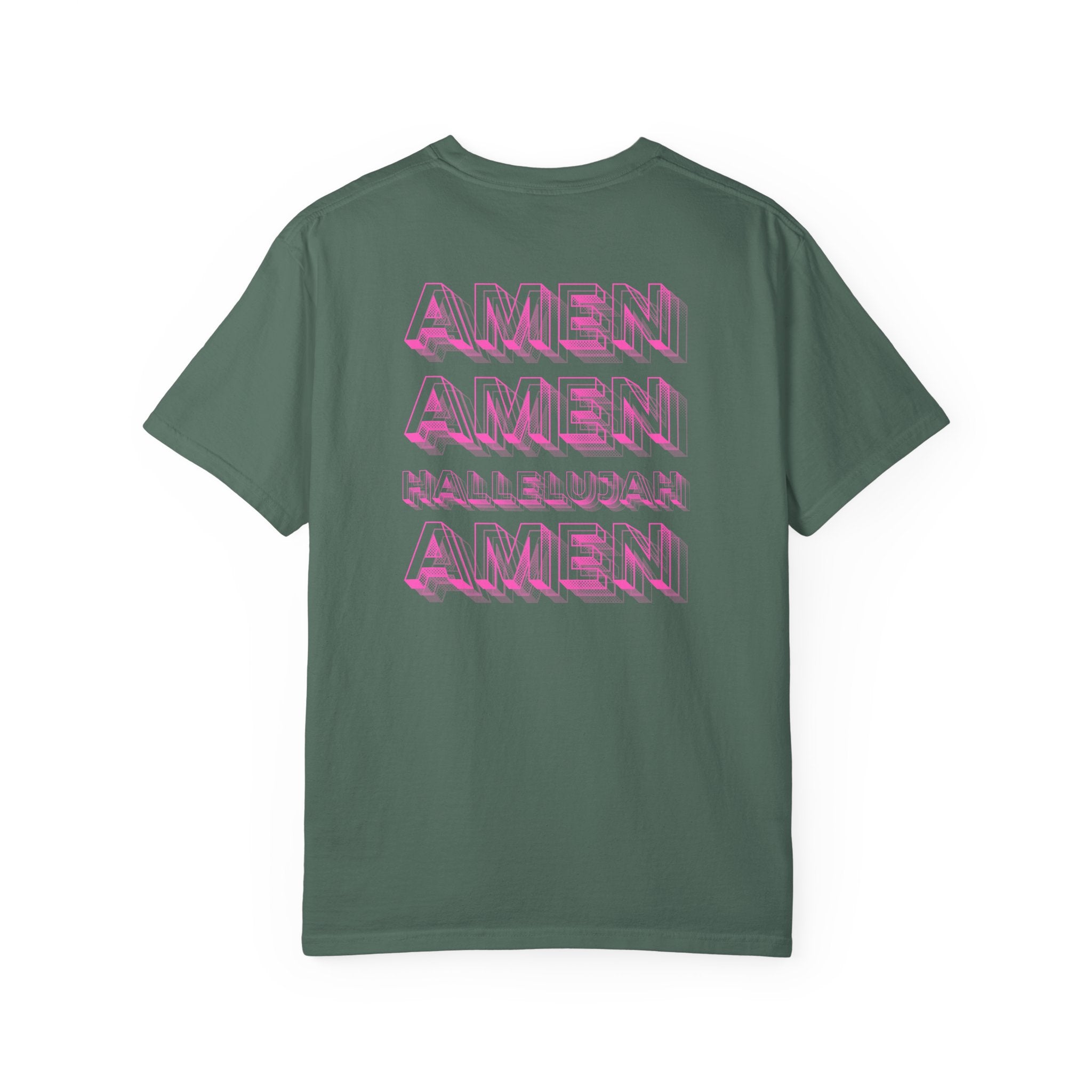 Amen Amen Hallelujah Amen Psalms 150:6 Graphic T-Shirt