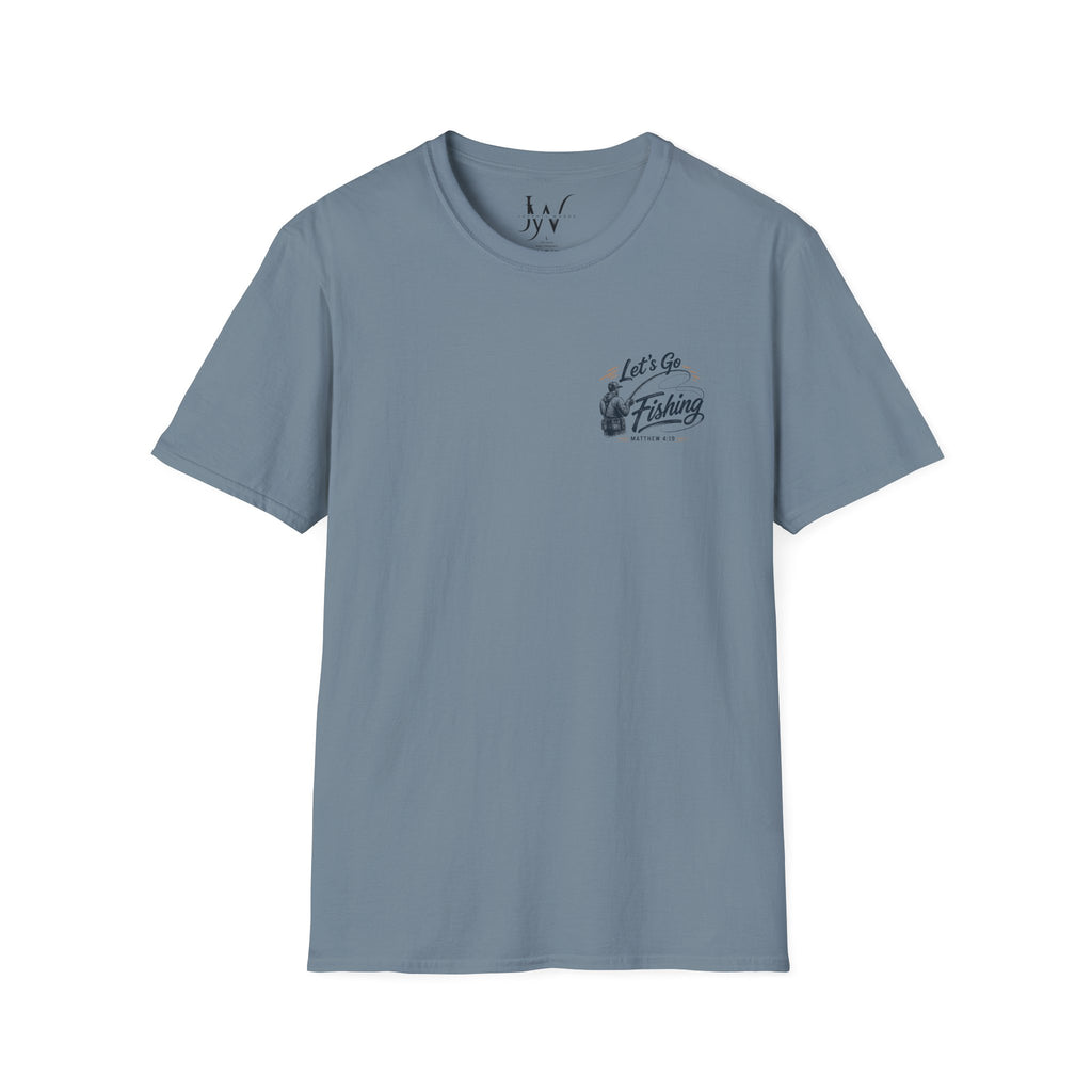 Fishing T-Shirt — "I Will Make You Fishers of Men" Fishing Tee