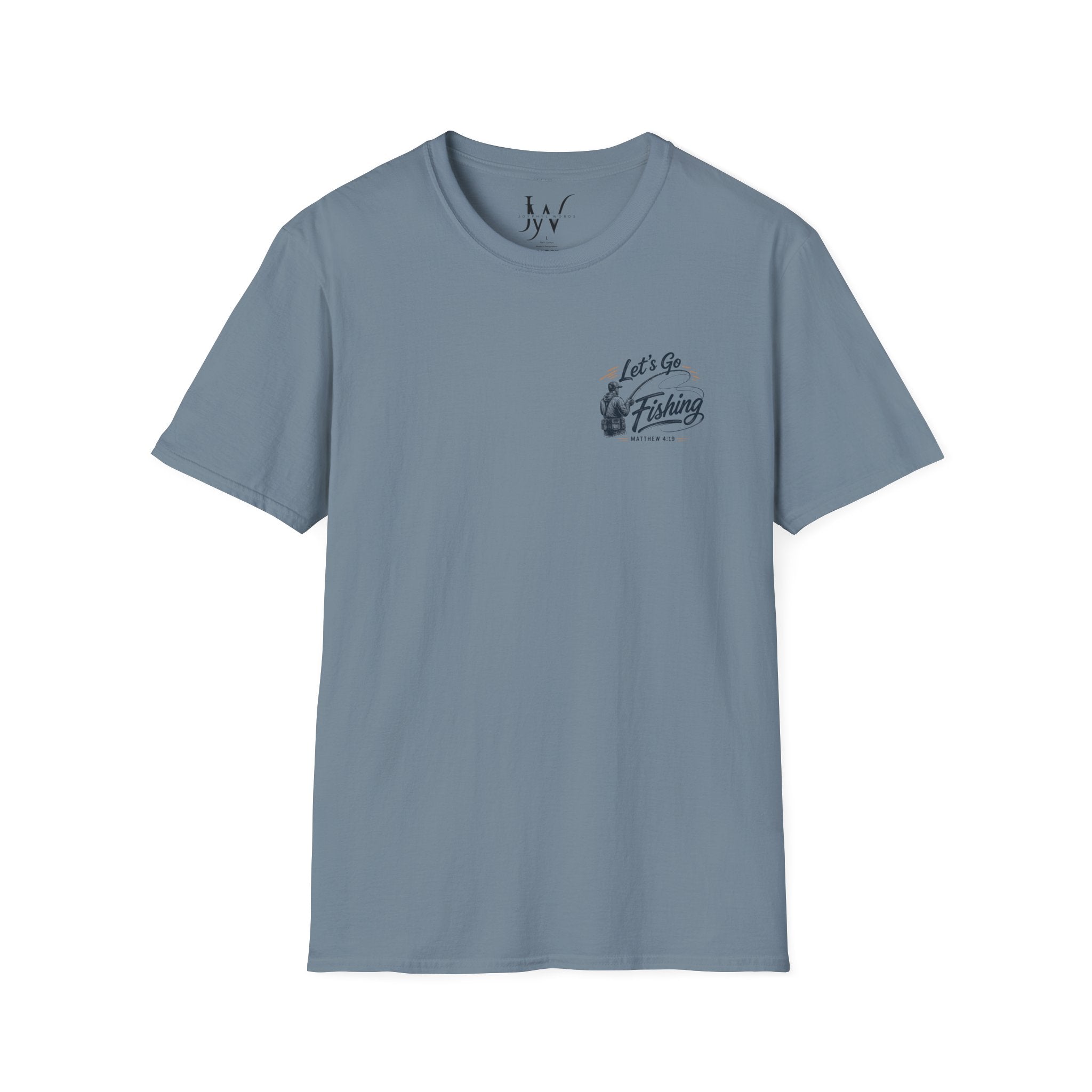 Fishing T-Shirt — "I Will Make You Fishers of Men" Fishing Tee