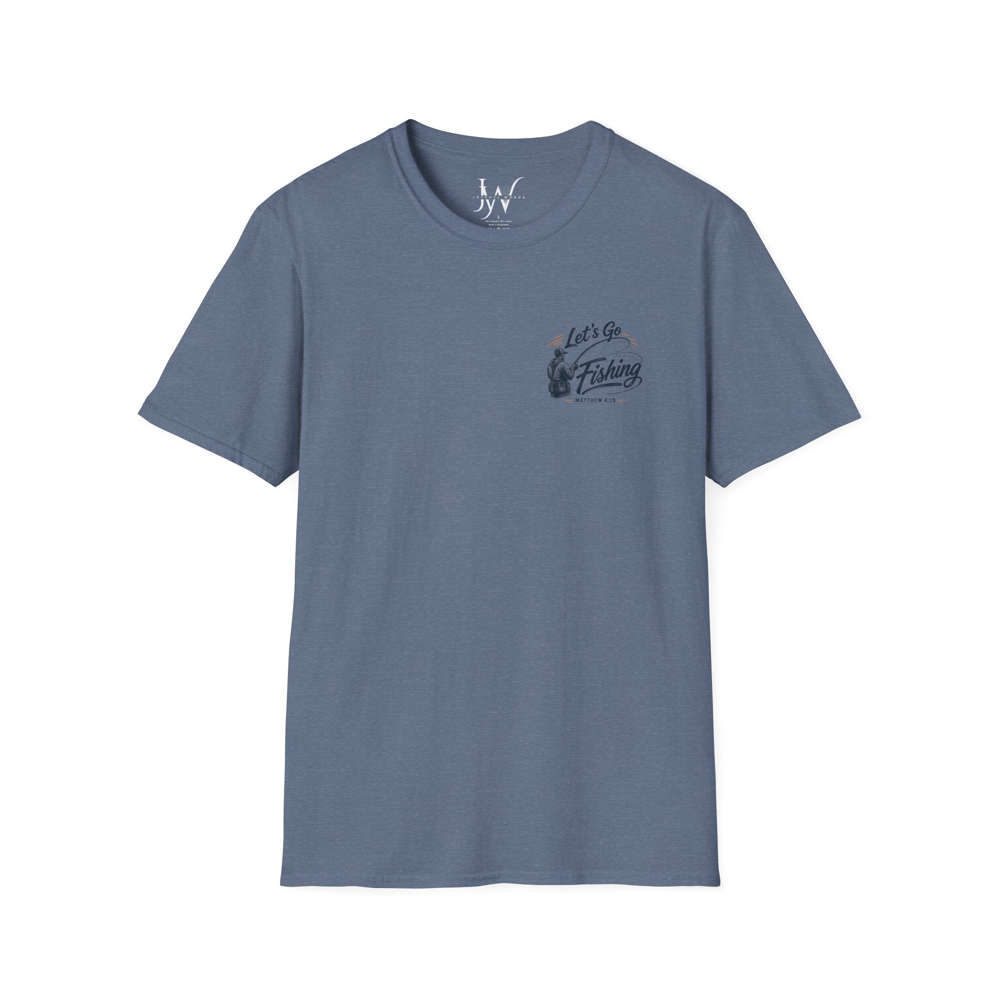 Fishing T-Shirt — "I Will Make You Fishers of Men" Fishing Tee