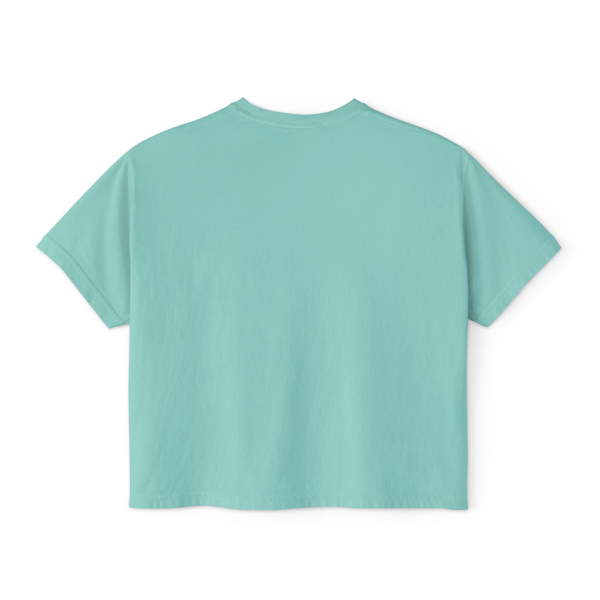Be Where Your Feet Are Boxy Tee — Footprint Relaxed Women's Tee