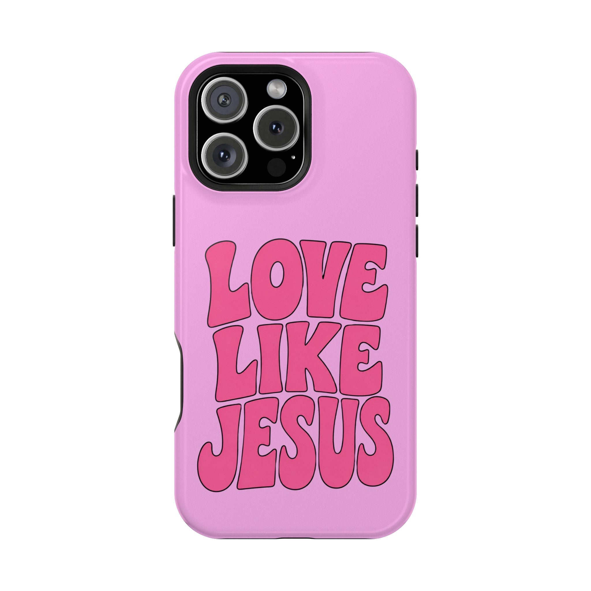 Love Like Jesus Magnetic Phone Case — Impact-Resistant