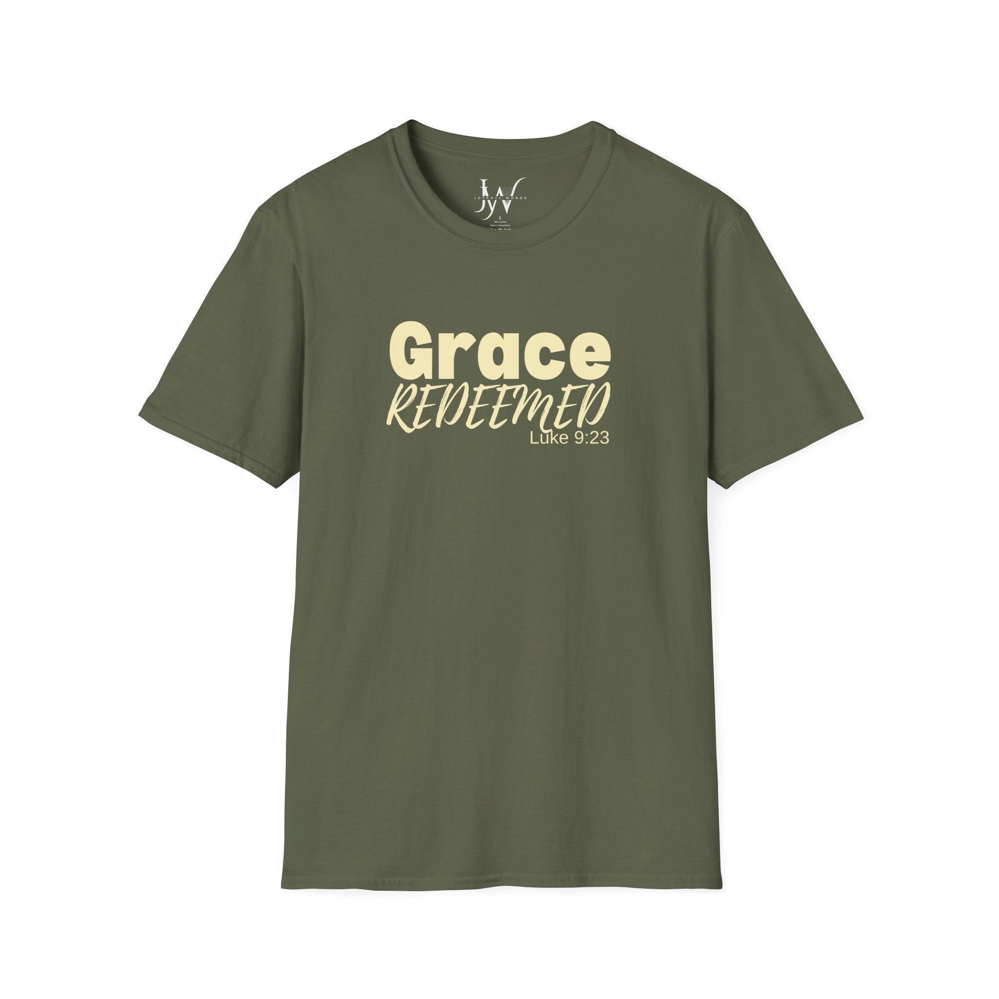 Grace Redeemed Luke 9:23 T-Shirt