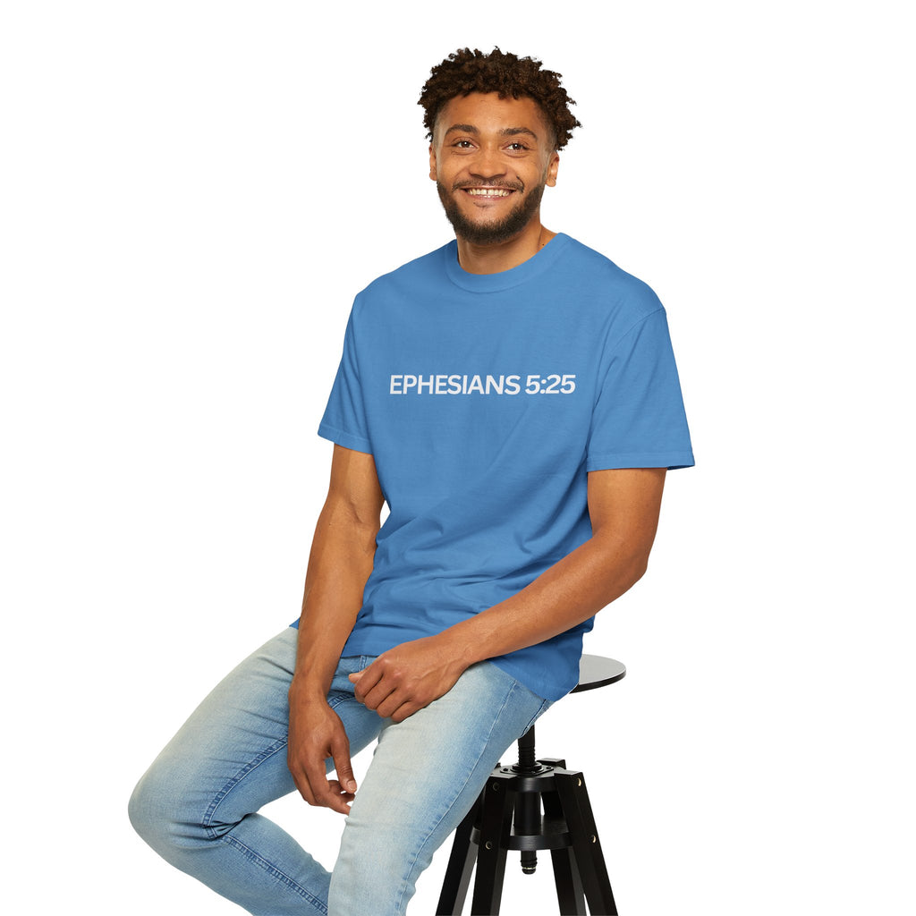 Ephesians 5:25 Scripture T-Shirt — Husbands, Love Your Wives