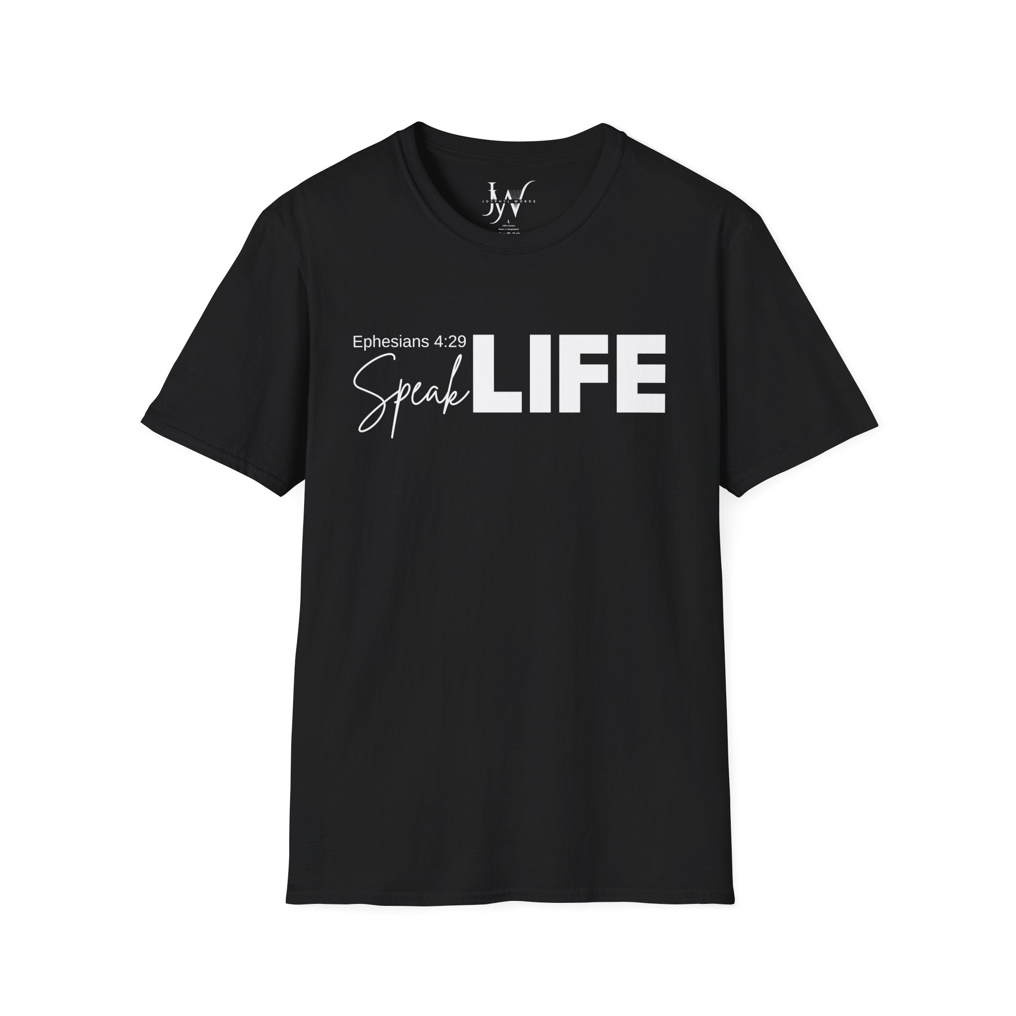 Speak Life Ephesians 4:29 Scripture T-Shirt