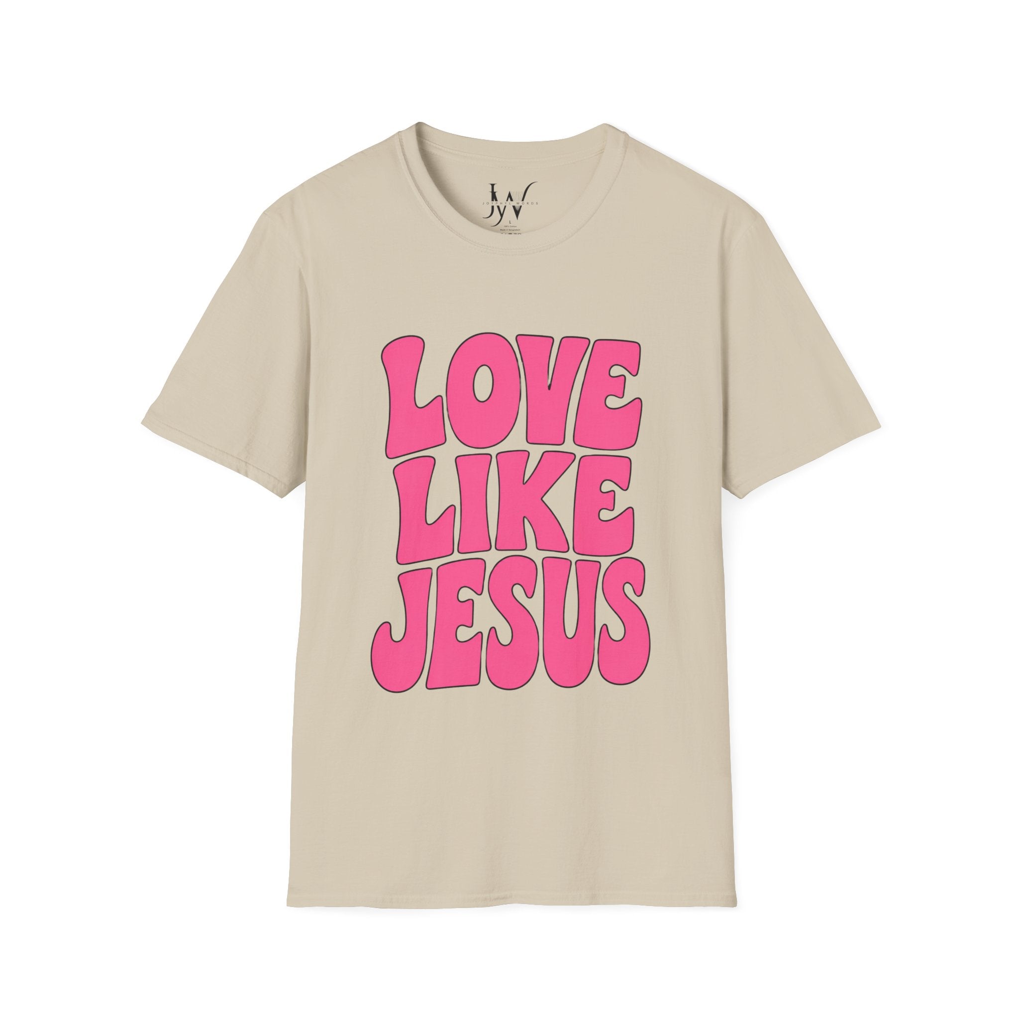 Love Like Jesus Groovy T-Shirt