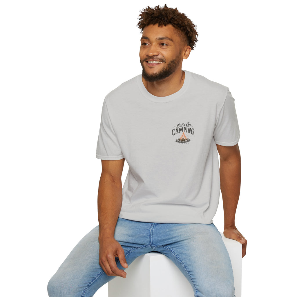 Camp More Worry Less T-Shirt - Psalm 46:10