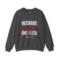 Strong Marriage "Husband. Wife. One Flesh" Genesis 2:24 Sweatshirt