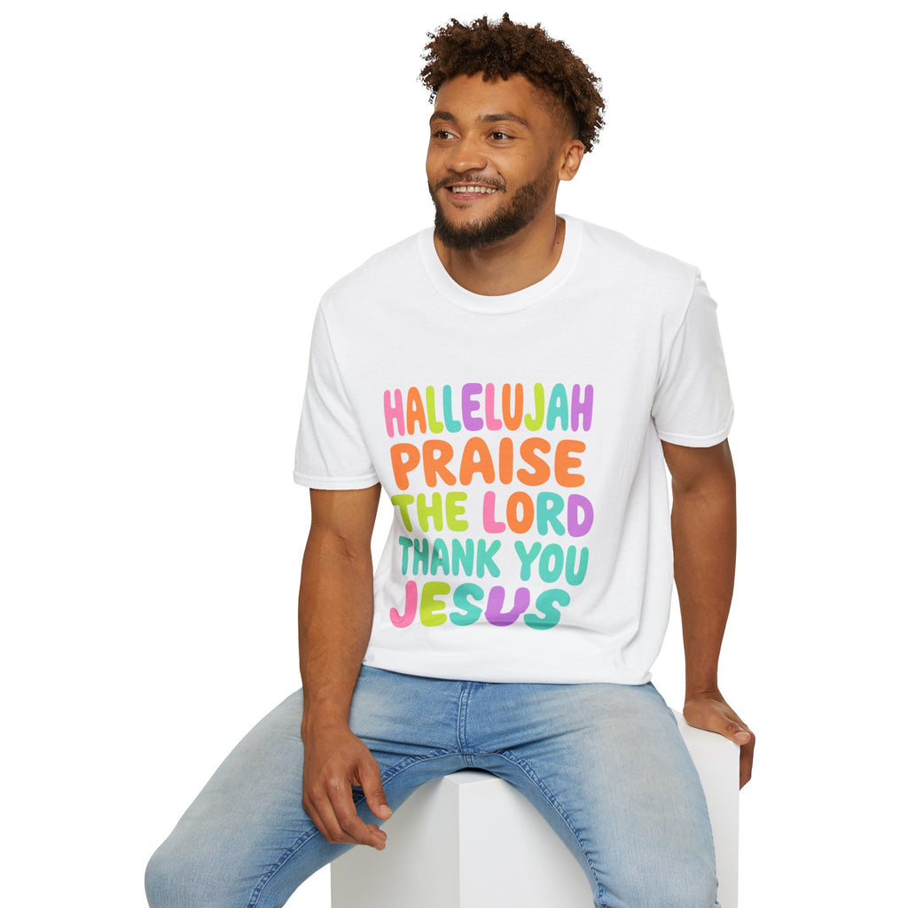 Hallelujah Praise The Lord Thank You Jesus T-Shirt