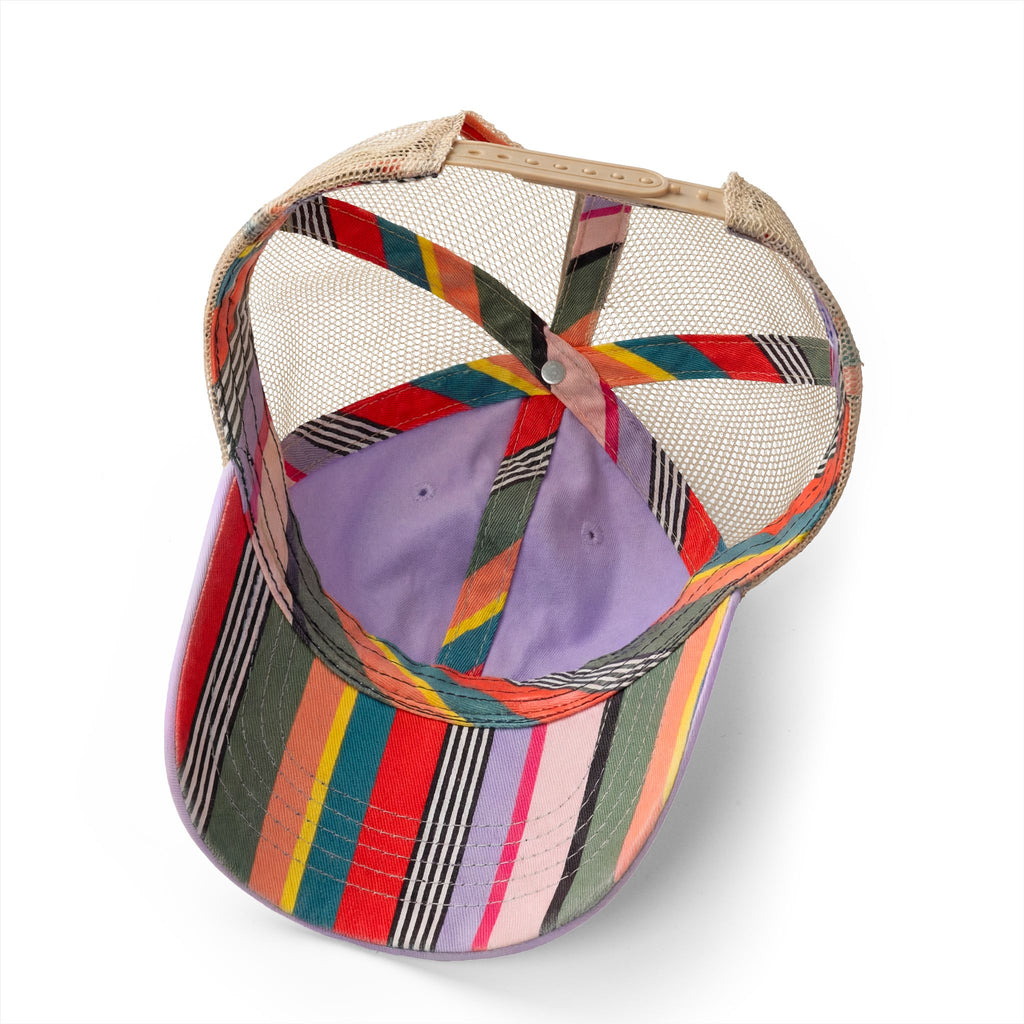 Fueled By Coffee and Prayer Women's Washed Mesh-Back Cap