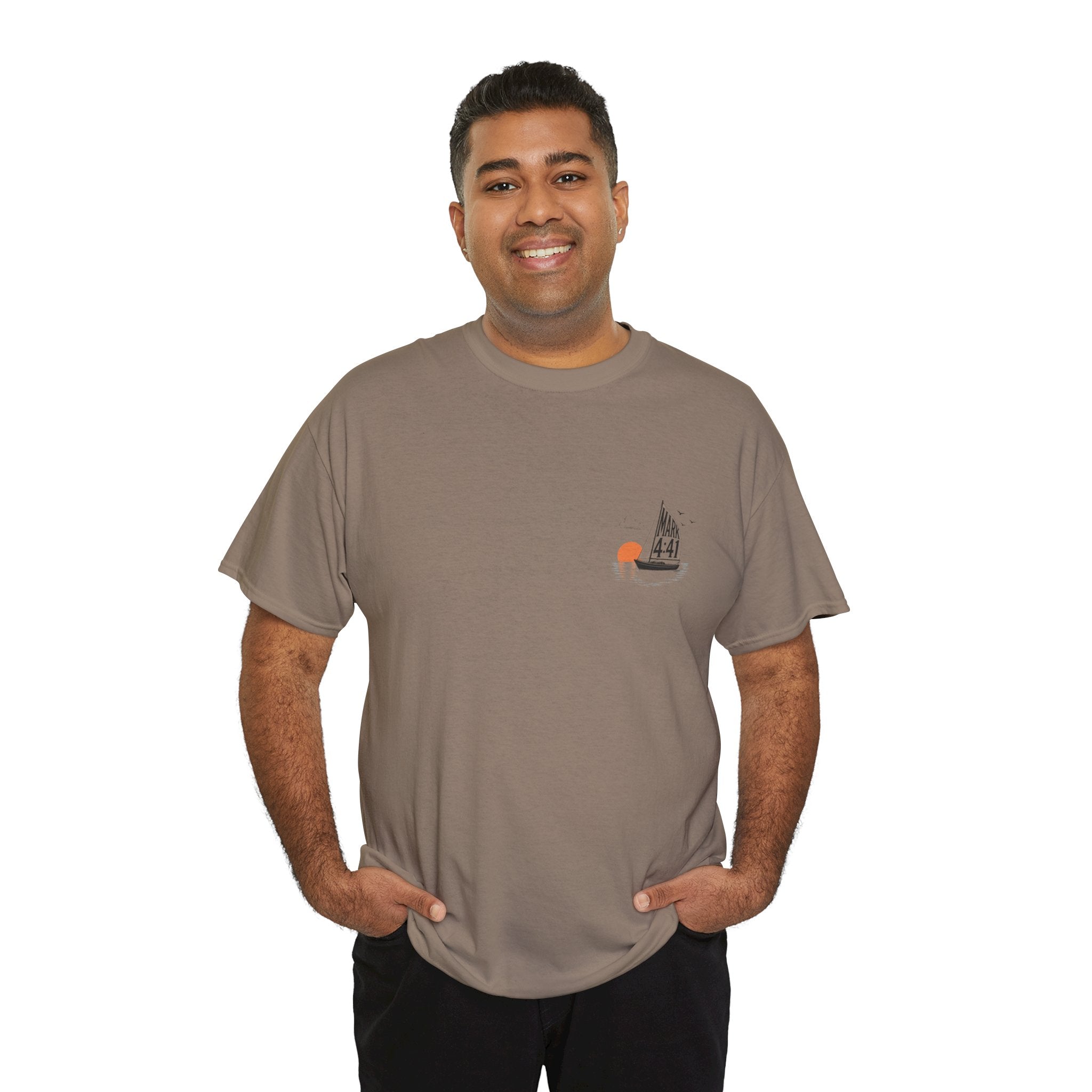 Who Is This That Even the Wind and the Waves Obey Him? - Mark 4:41 Scripture Tee