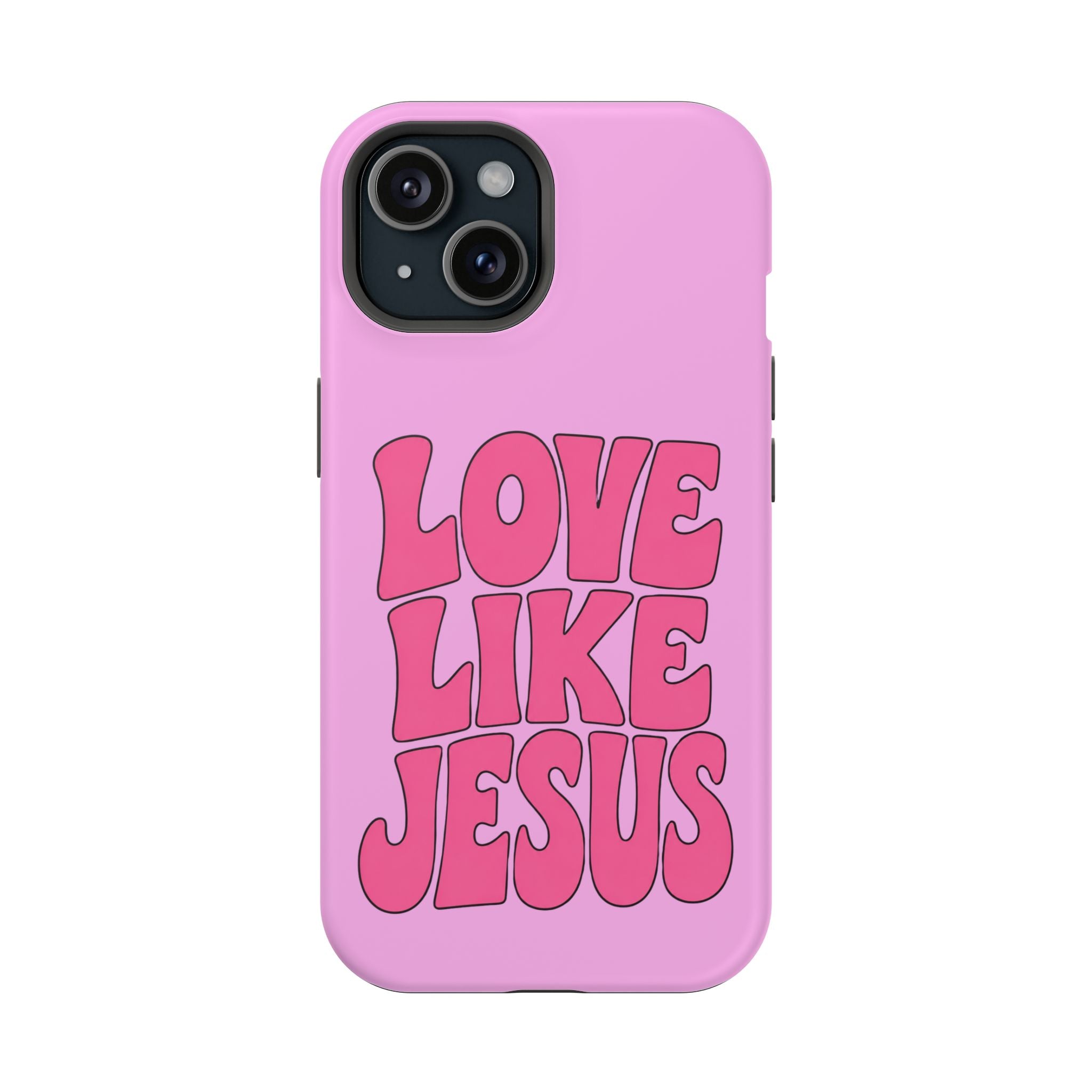Love Like Jesus Magnetic Phone Case — Impact-Resistant