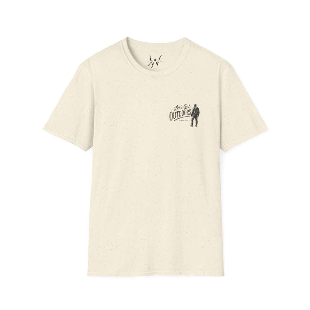 Hike Mountains Graphic — Romans 1:20 Tee