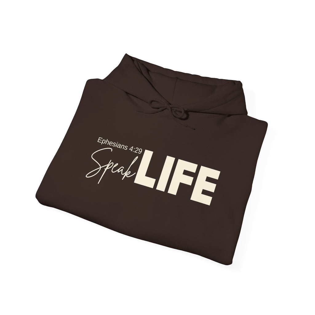 Speak Life Ephesians 4:29 Hoodie Pullover