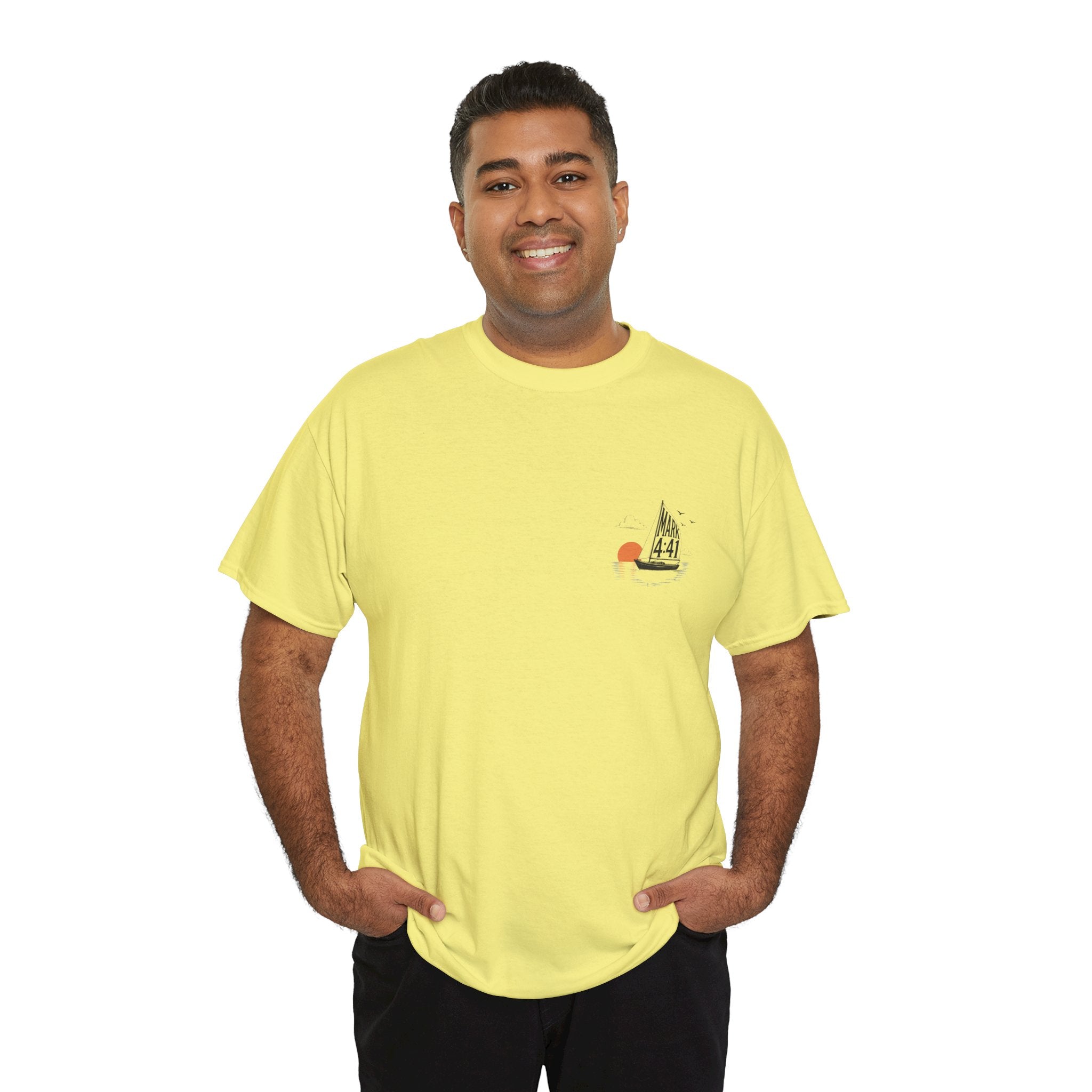 Who Is This That Even the Wind and the Waves Obey Him? - Mark 4:41 Scripture Tee