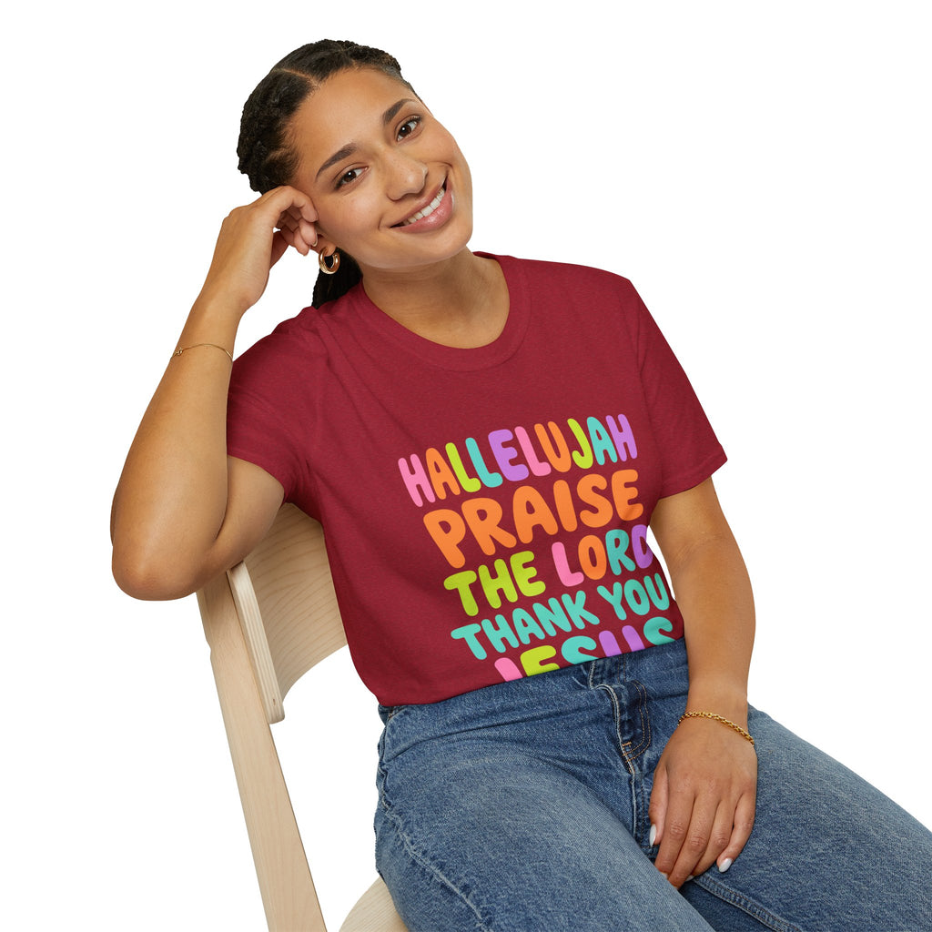 Hallelujah Praise The Lord Thank You Jesus T-Shirt