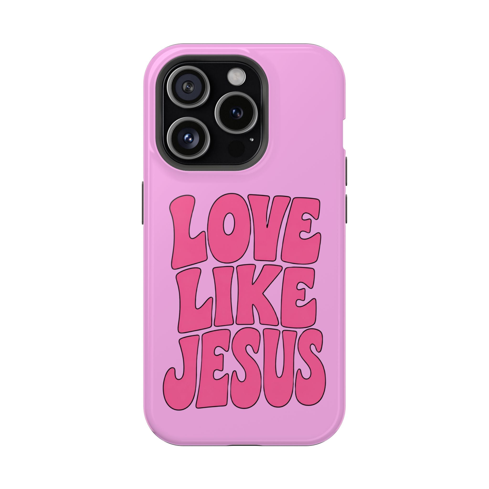 Love Like Jesus Magnetic Phone Case — Impact-Resistant