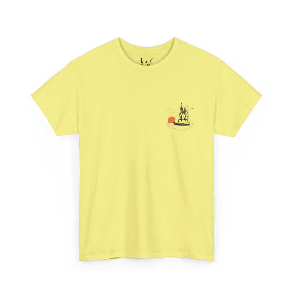 Who Is This That Even the Wind and the Waves Obey Him? - Mark 4:41 Scripture Tee