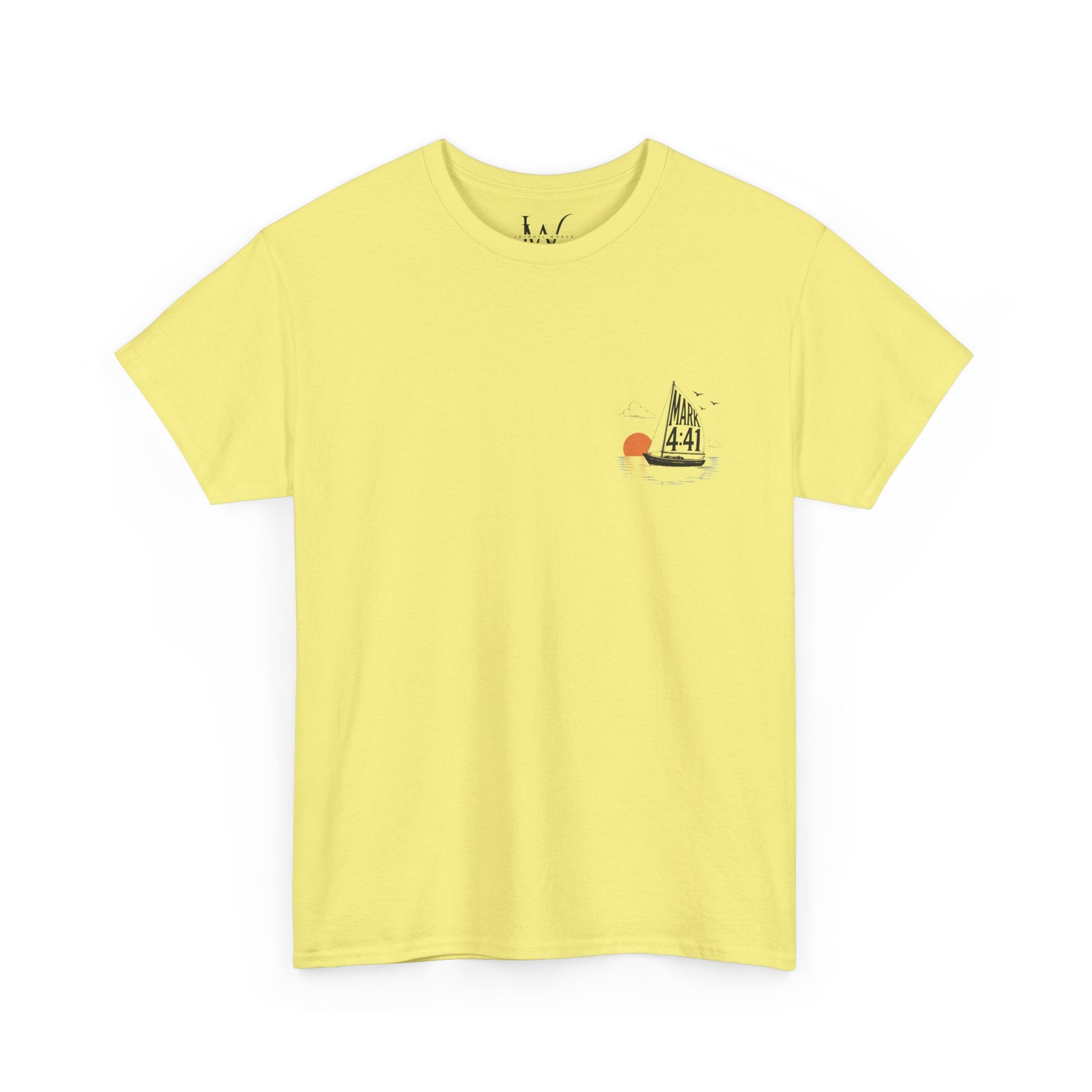 Who Is This That Even the Wind and the Waves Obey Him? - Mark 4:41 Scripture Tee