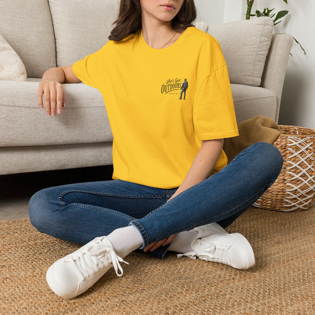 Hike Mountains Graphic — Romans 1:20 Tee