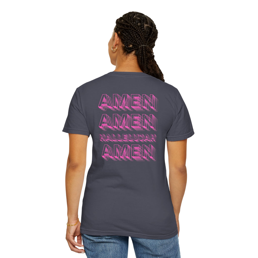 Amen Amen Hallelujah Amen Psalms 150:6 Graphic T-Shirt
