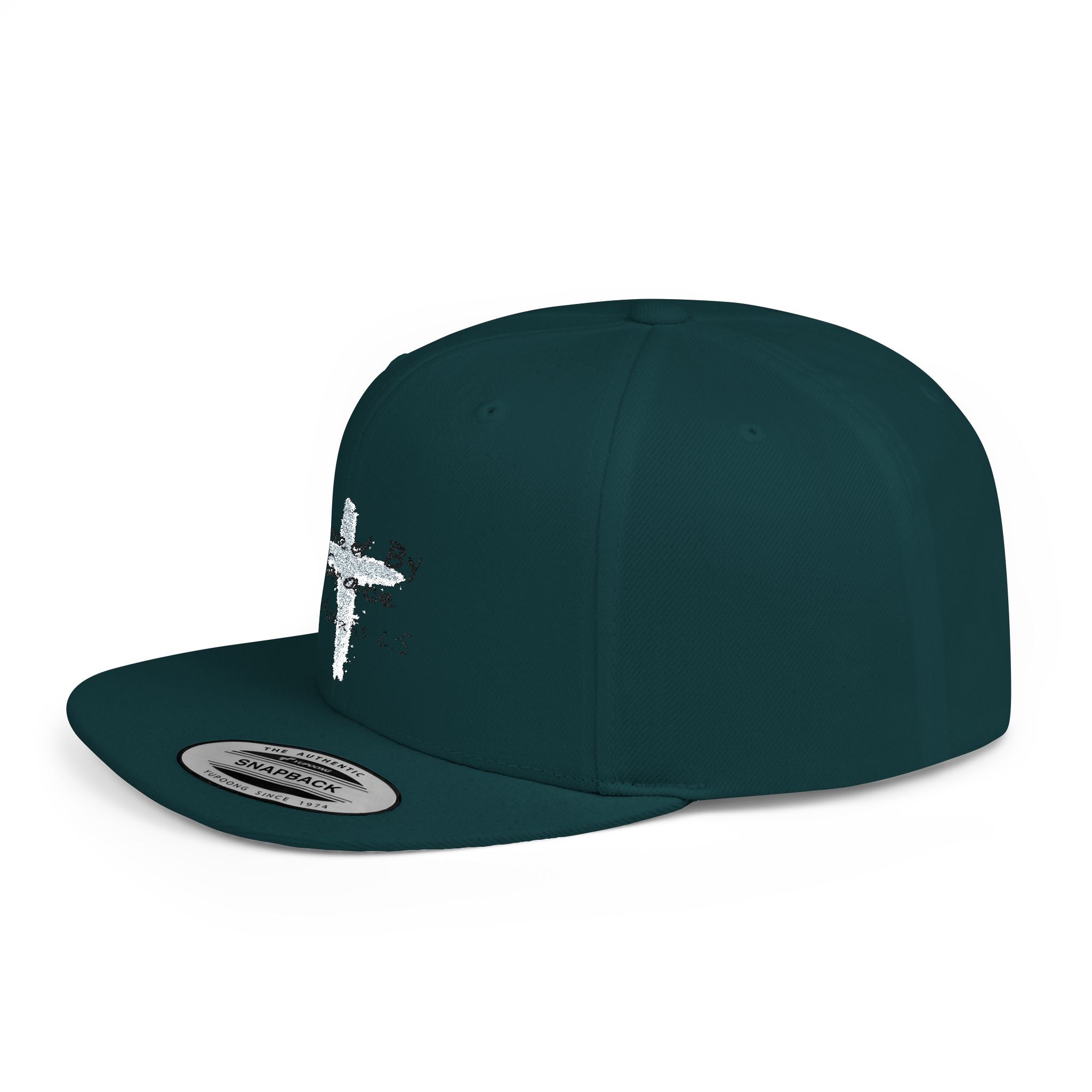 Saved By Grace Ephesians 2:5 Flat Bill Hat