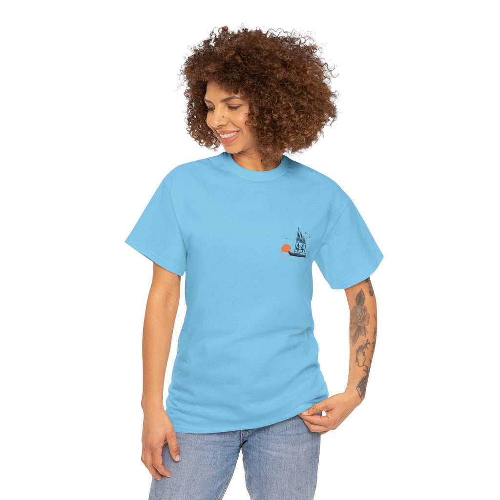 Who Is This That Even the Wind and the Waves Obey Him? - Mark 4:41 Scripture Tee