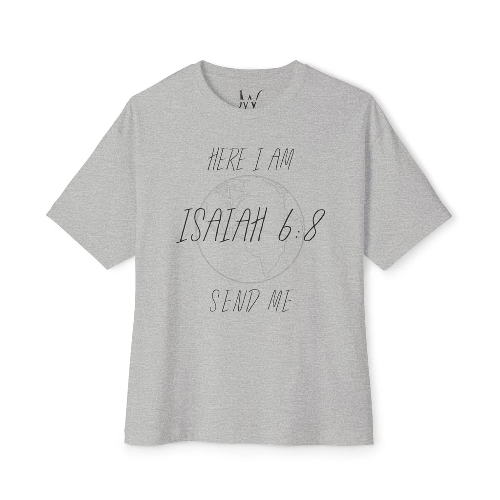Here I Am Send Me Globe Tee