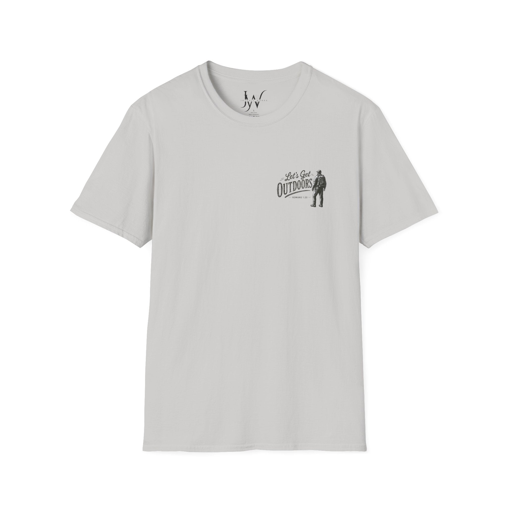 Hike Mountains Graphic — Romans 1:20 Tee