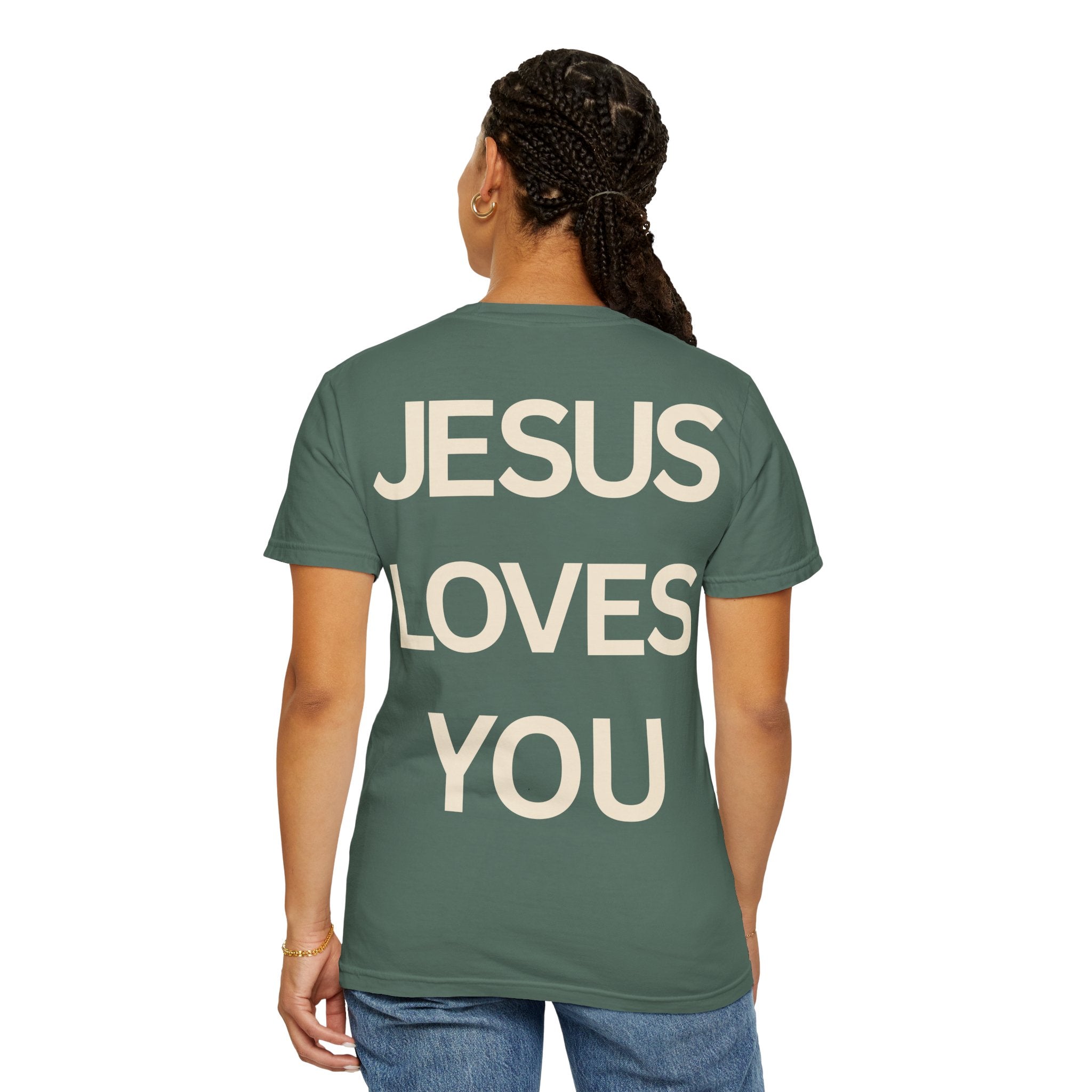 Jesus Loves You Romans 5:8 T-Shirt