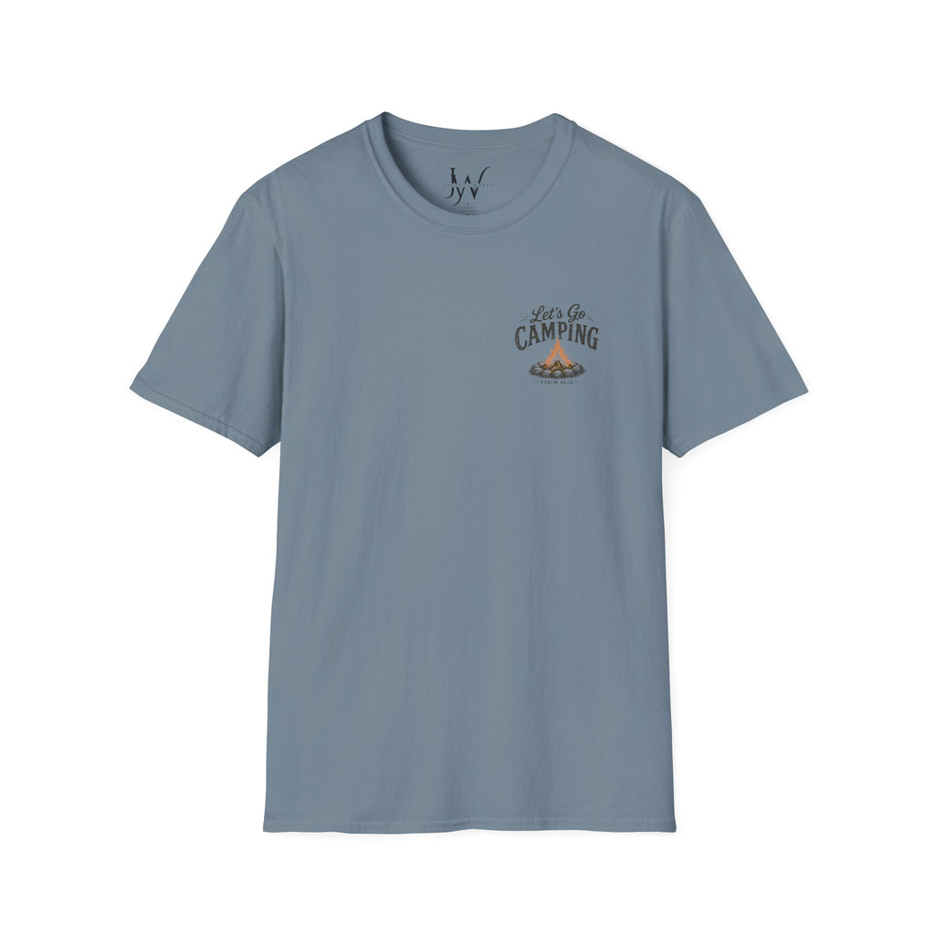Camp More Worry Less T-Shirt - Psalm 46:10