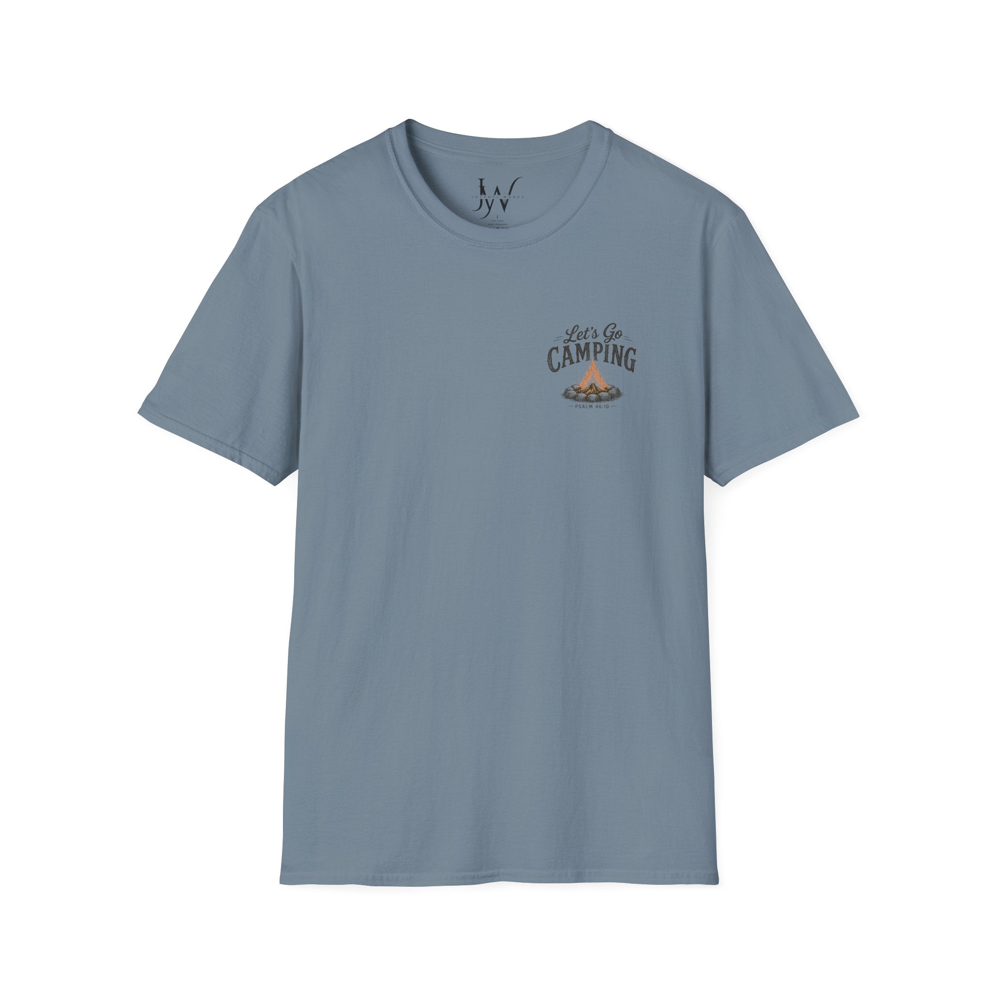 Camp More Worry Less T-Shirt - Psalm 46:10