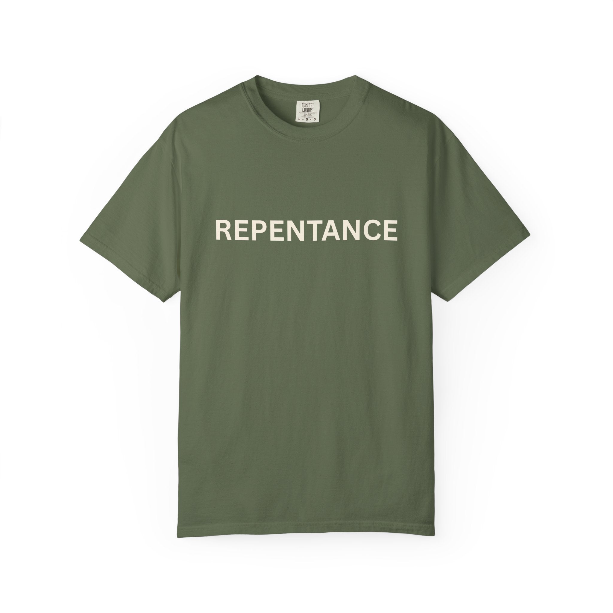 Repentance T-Shirt — "Create in Me a Clean Heart" Psalm 51:10 Christian Tee